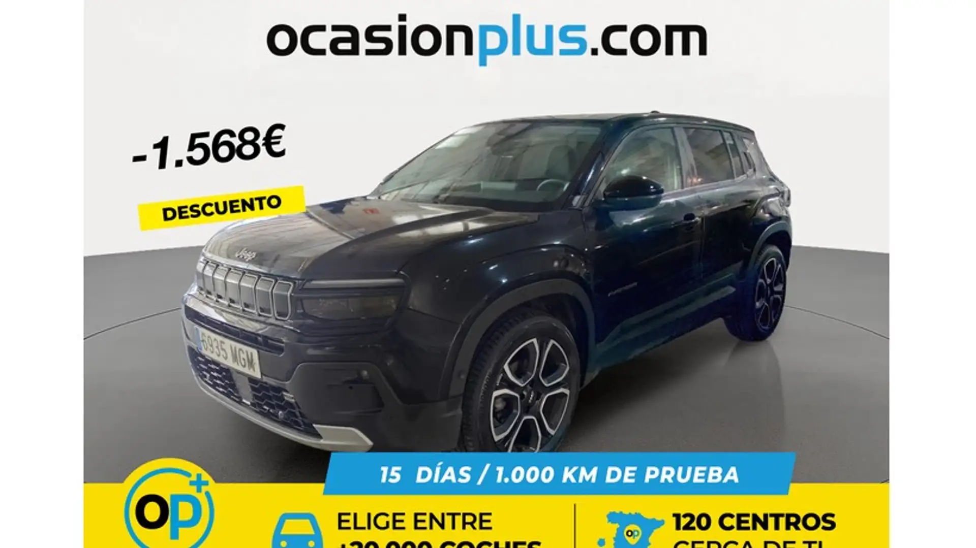 Jeep Avenger 1.2 Summit 74KW Negro - 1