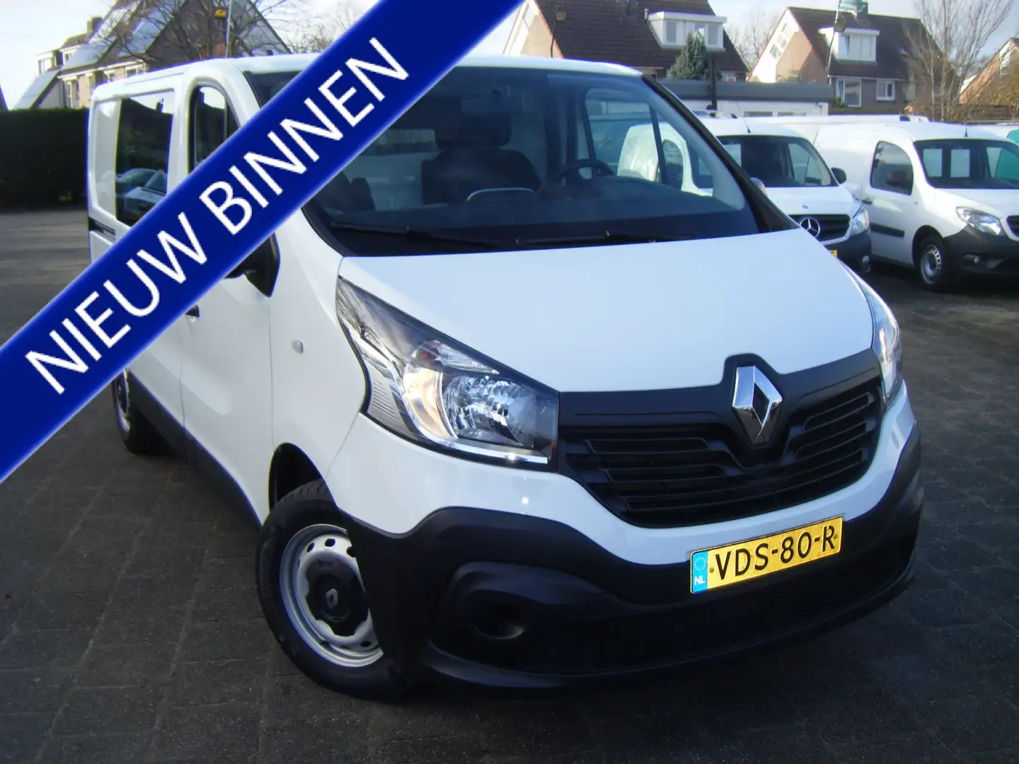 Renault Trafic 1.6 dCi 95 T29 L1H1 Comfort VOORZIEN VAN AIRCO+CRU Fehér - 1