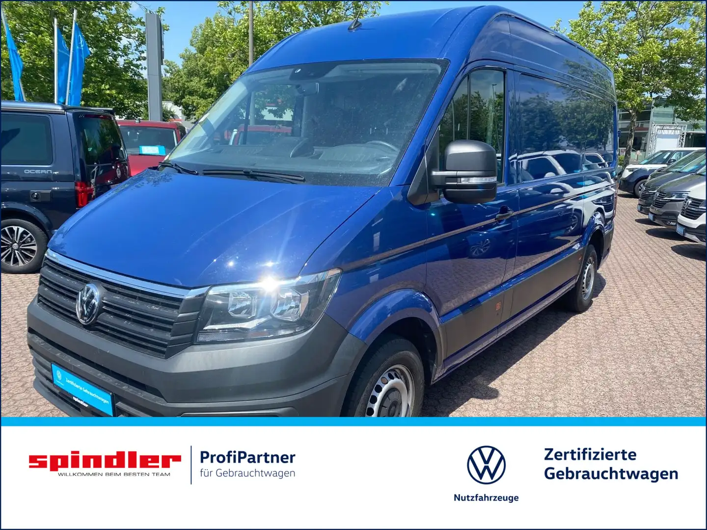 Volkswagen Crafter 35 Kasten L2H2 DSG / App, RFK, AHK, PDC Blau - 1