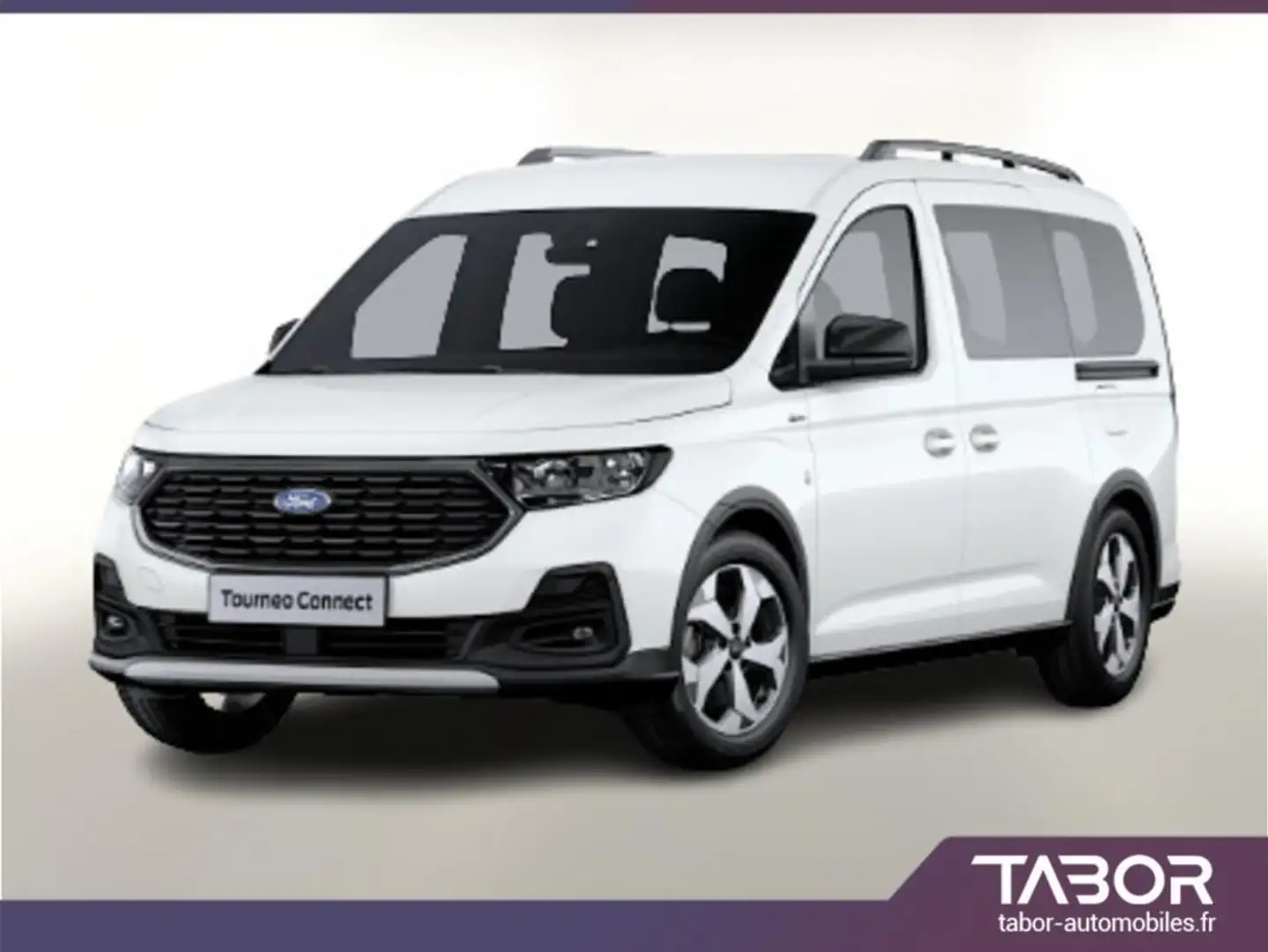 Ford Tourneo Connect Grand TDCI 122 Aut Active Blanc - 1