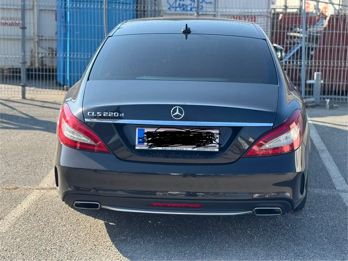 Mercedes-Benz CLS 220 CLS+220+BlueTEC+Aut. Negro - 2