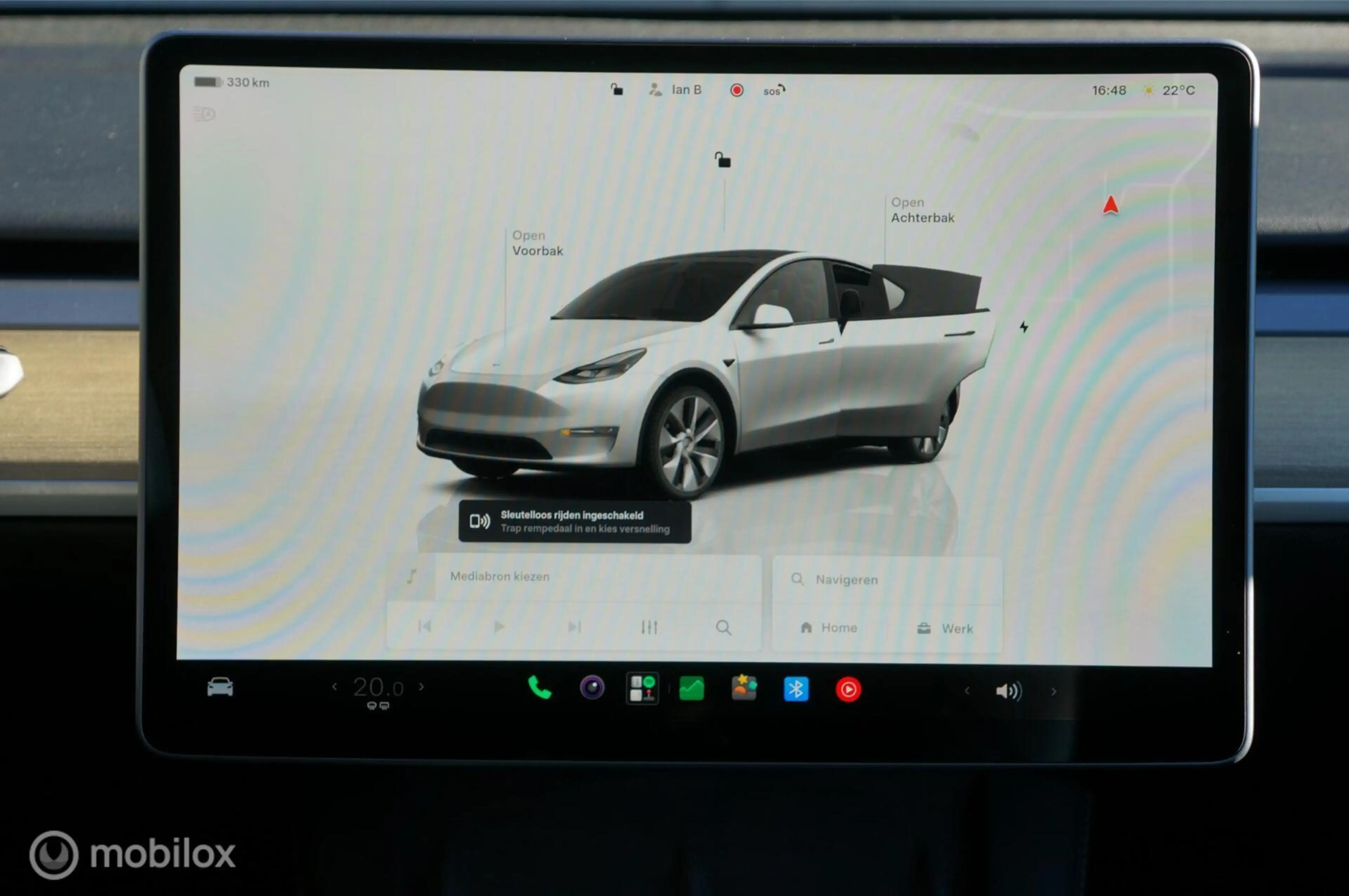 Tesla Model Y RWD 58 kWh Premium Leather FSD Pano Trekhaak ! — photo 13