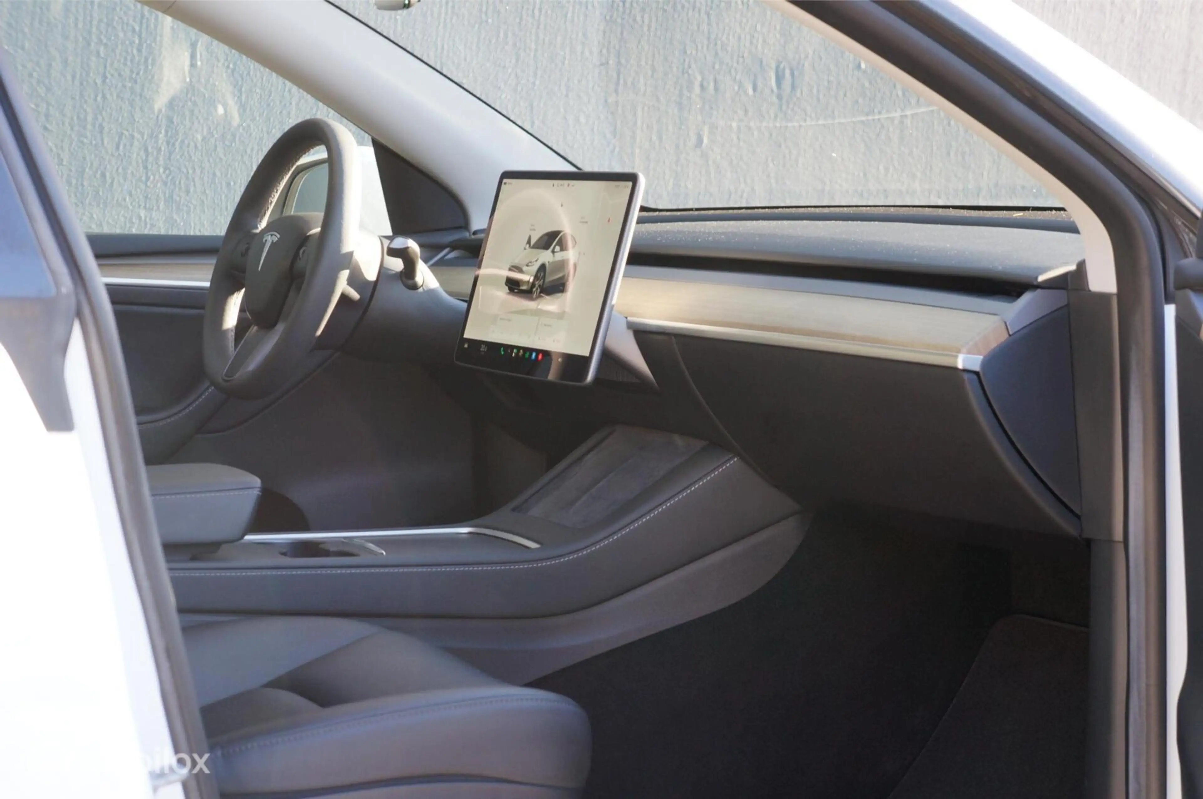 Tesla Model Y RWD 58 kWh Premium Leather FSD Pano Trekhaak ! — photo 24