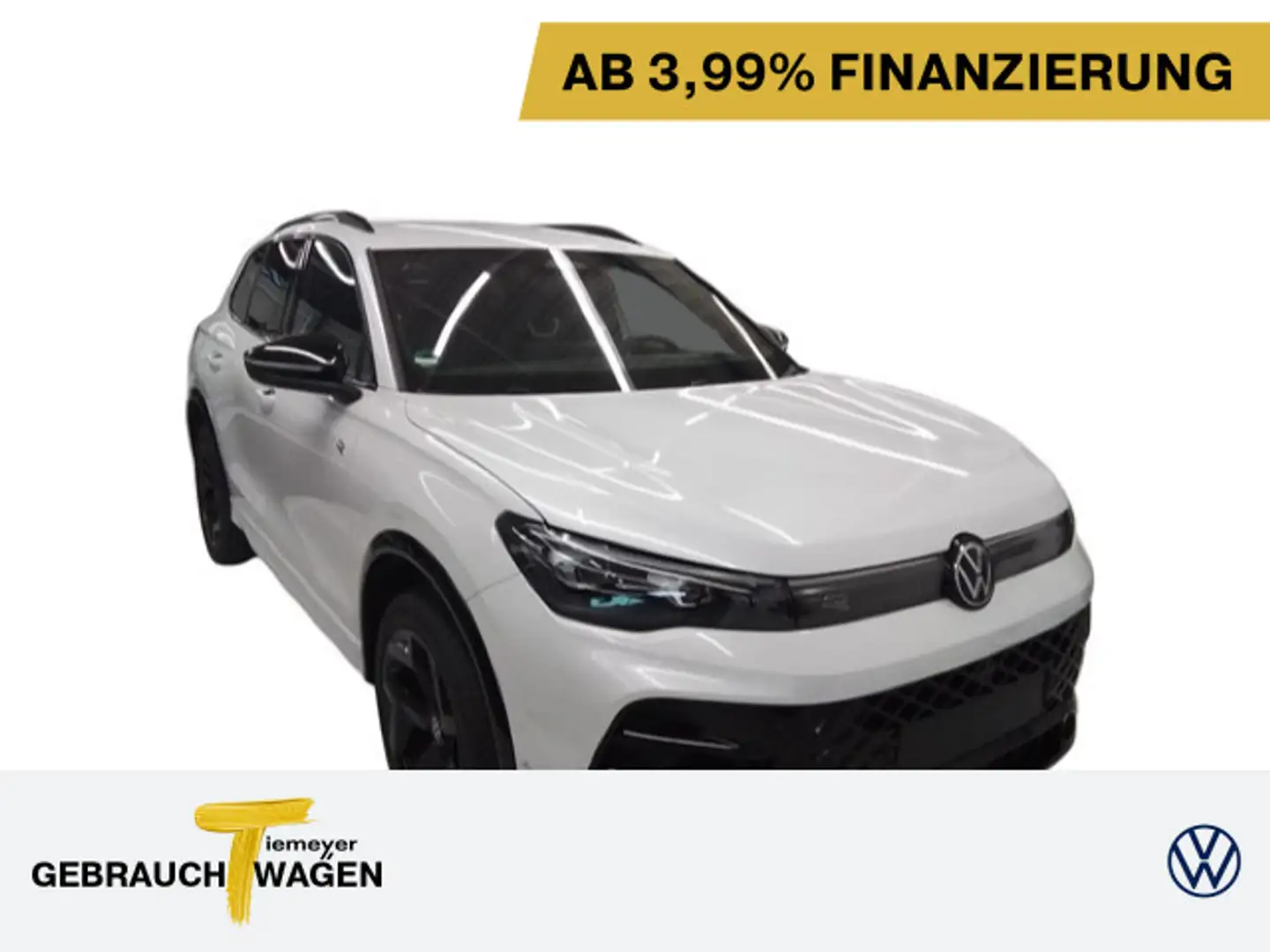 Volkswagen Tiguan 1.5 eHybrid R-LINE BLACK STYLE LM19 AHK Weiß - 1