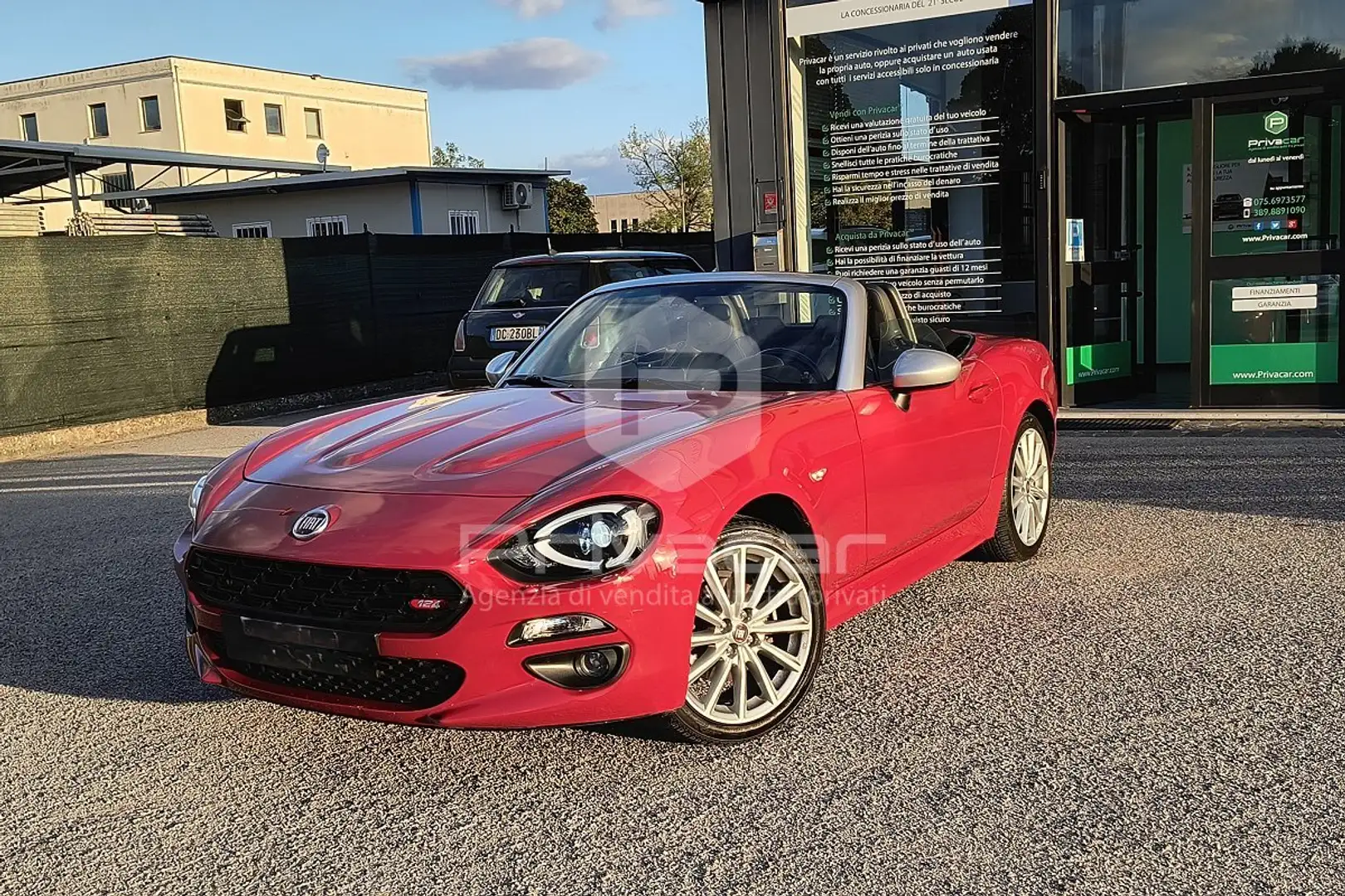 Fiat 124 Spider 124 spider 1.4 MultiAir Anniversary Rosso - 1