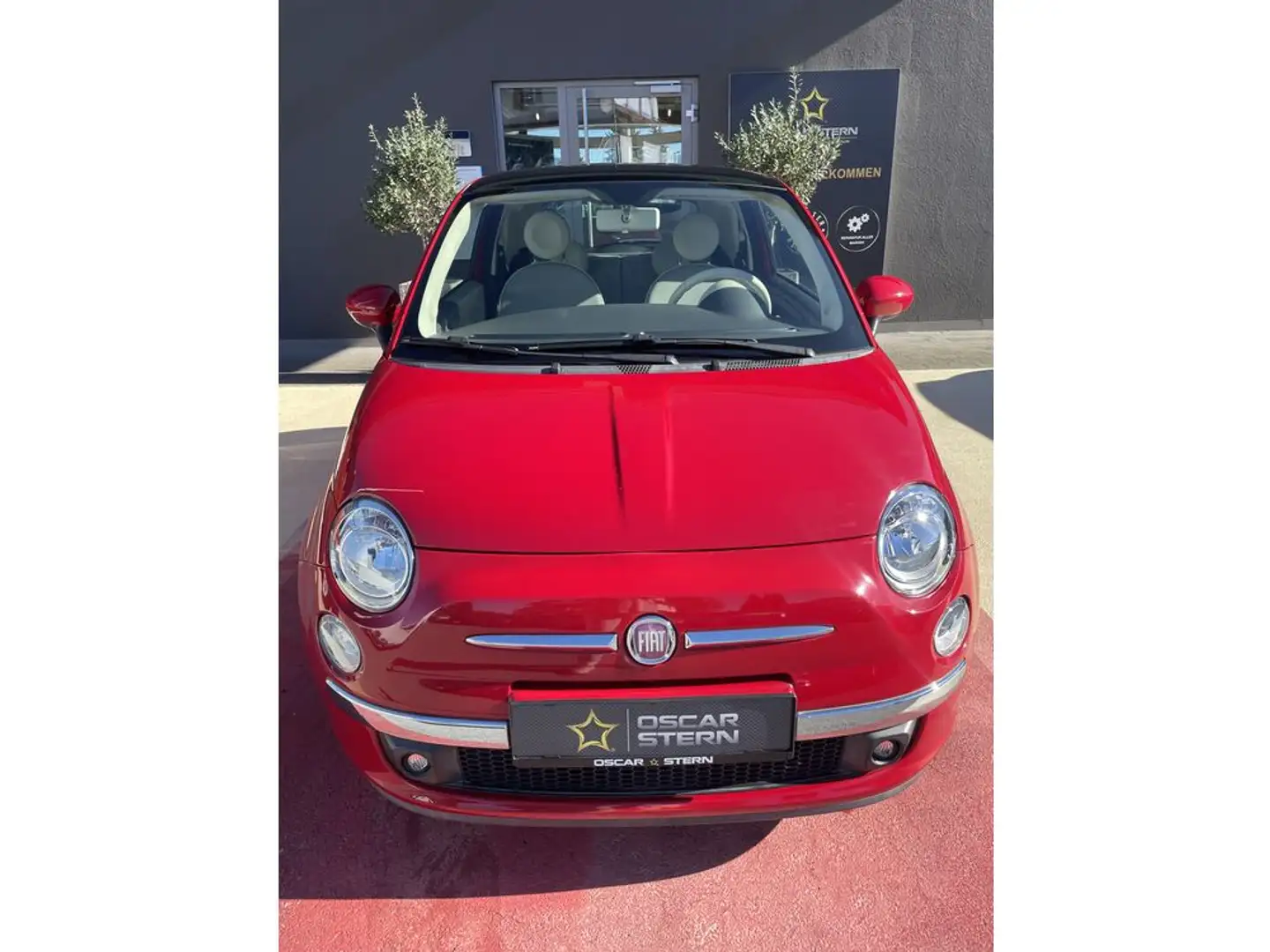 Fiat 500 Lounge! Große Wartung! Neu vorgeführt! Rot - 2