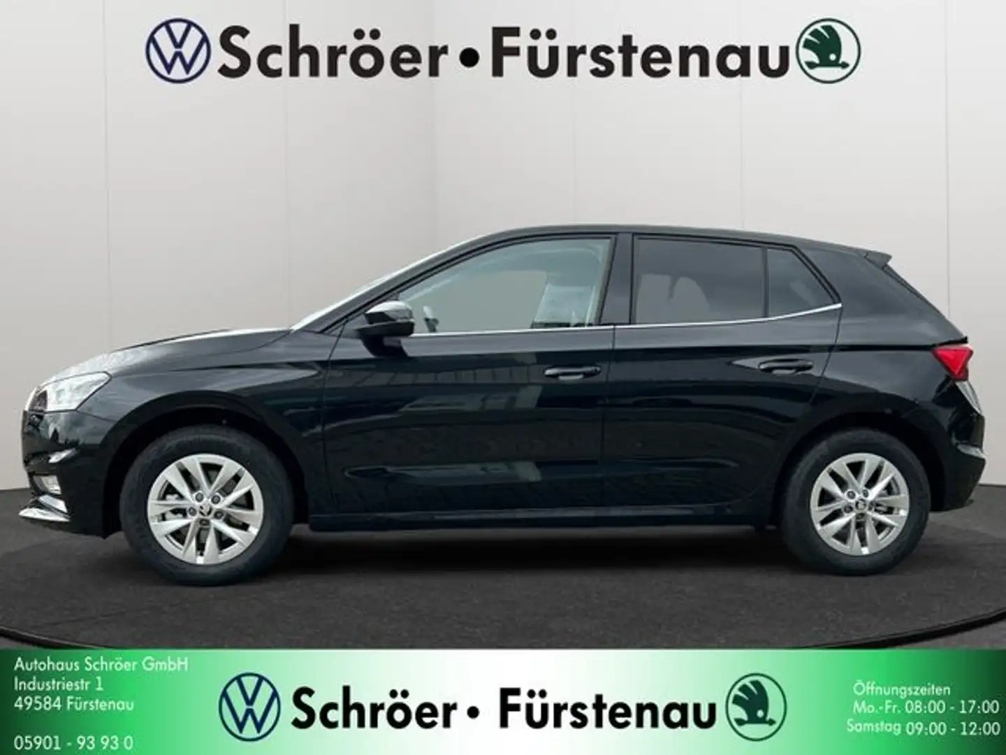 Skoda Fabia 1.0 TSI DSG X-tra (LED, ACC, Apple CarPlay) Schwarz - 2