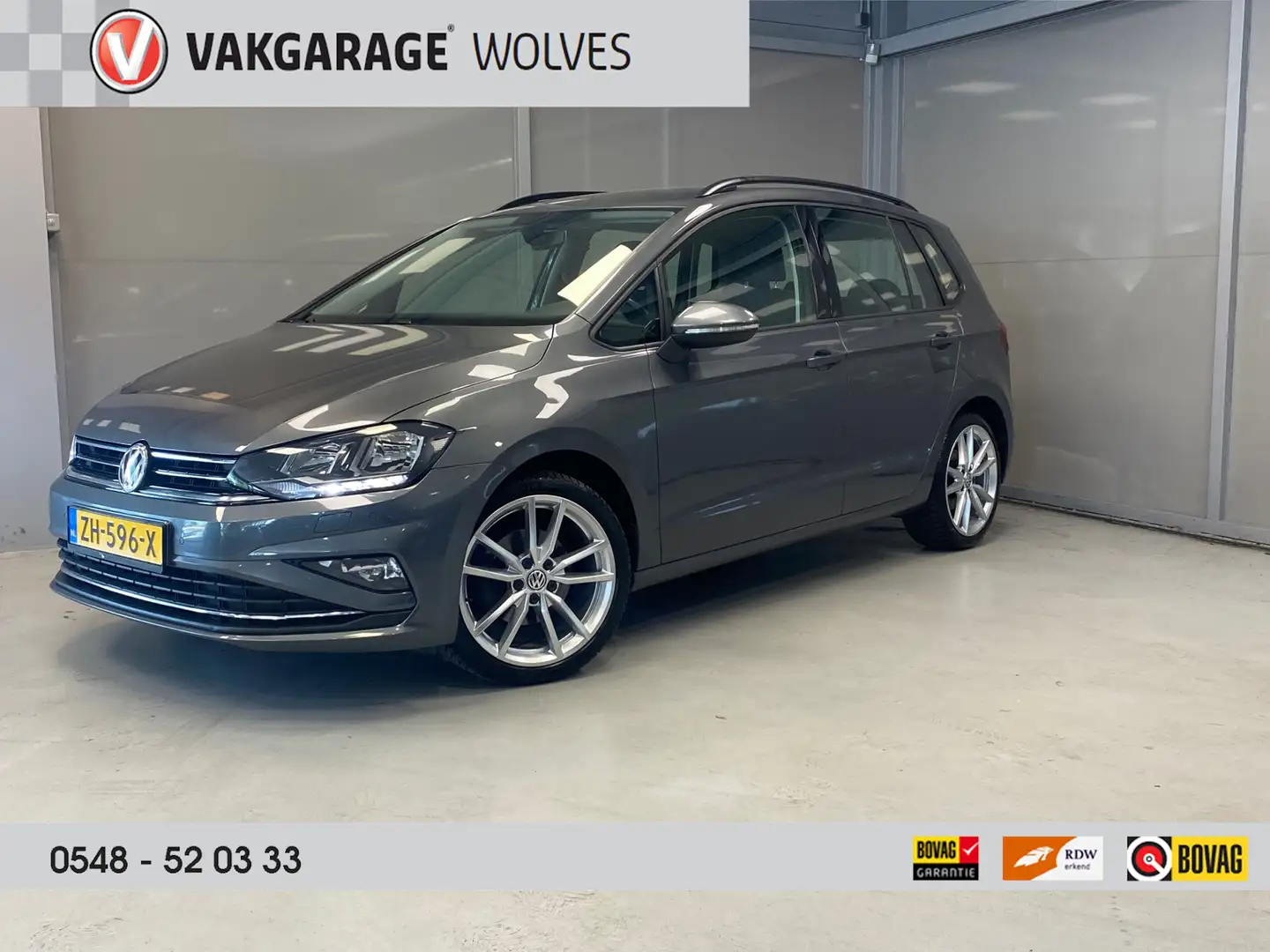 Volkswagen Golf Sportsvan 1.5 TSI ACT Comfortline | CAMERA | NAVI | CLIMA | Gris - 1