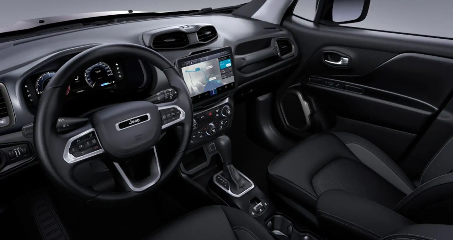 Jeep Renegade 1.5 130cv e-Hybrid ALTITUDE Negro - 2