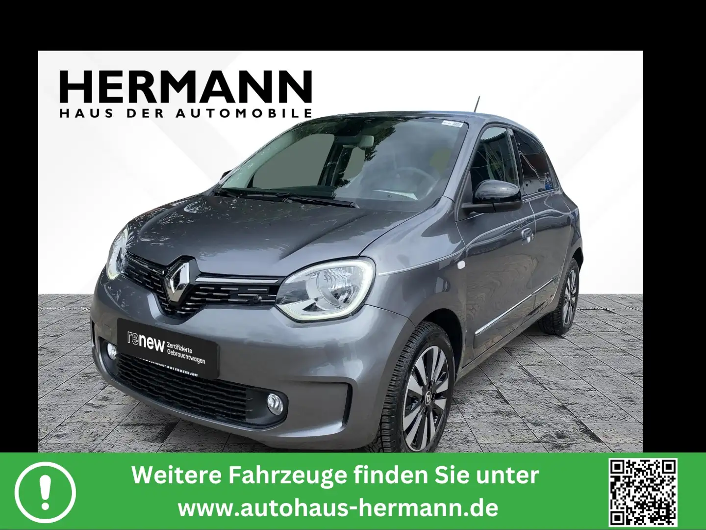 Renault Twingo Techno Electric CAM*LED*NAVI*KONTRAST*LM Grau - 1