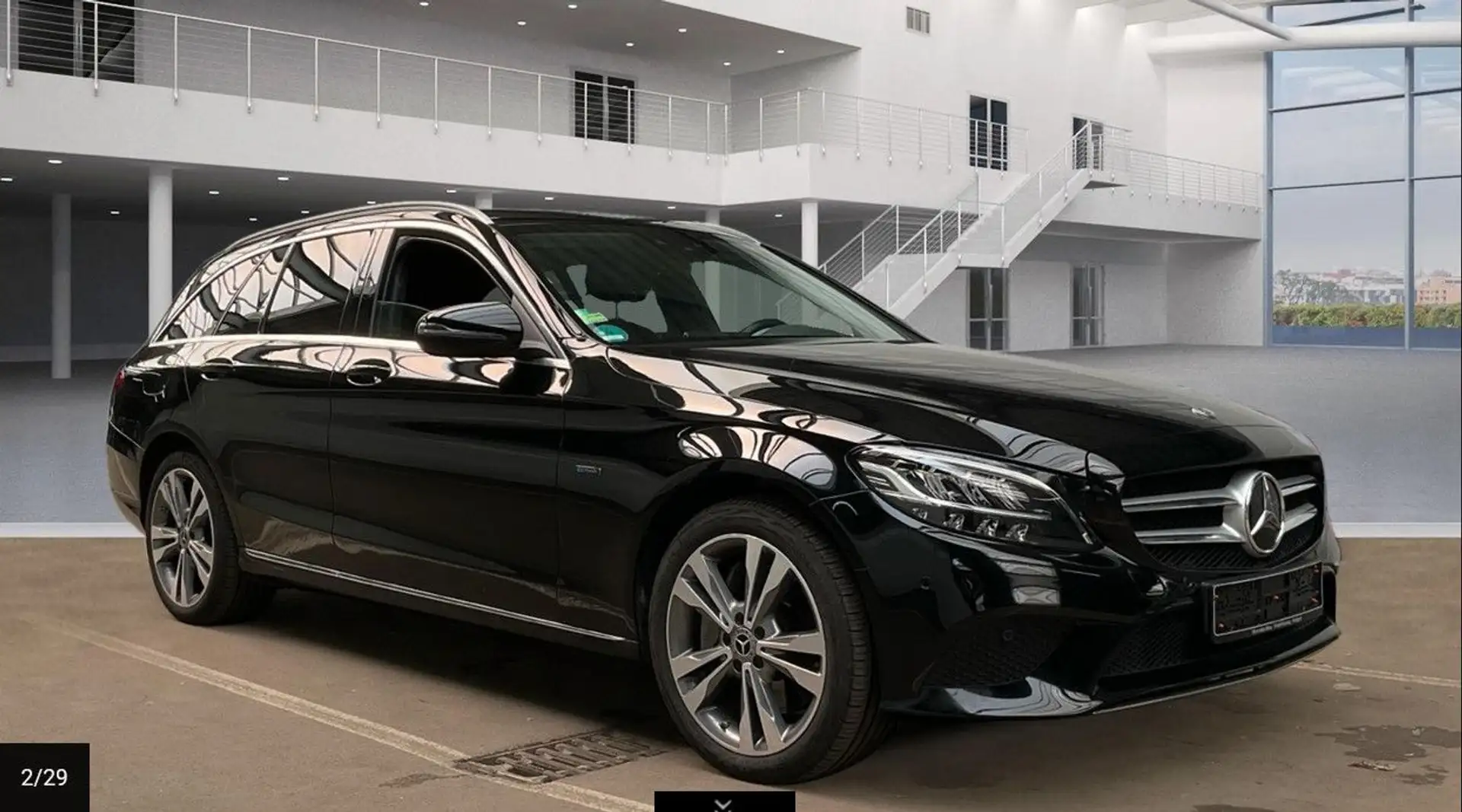Mercedes-Benz C 300 T e Virtual*Kamera*VollLeder*LED*DAB*Navi* Schwarz - 1