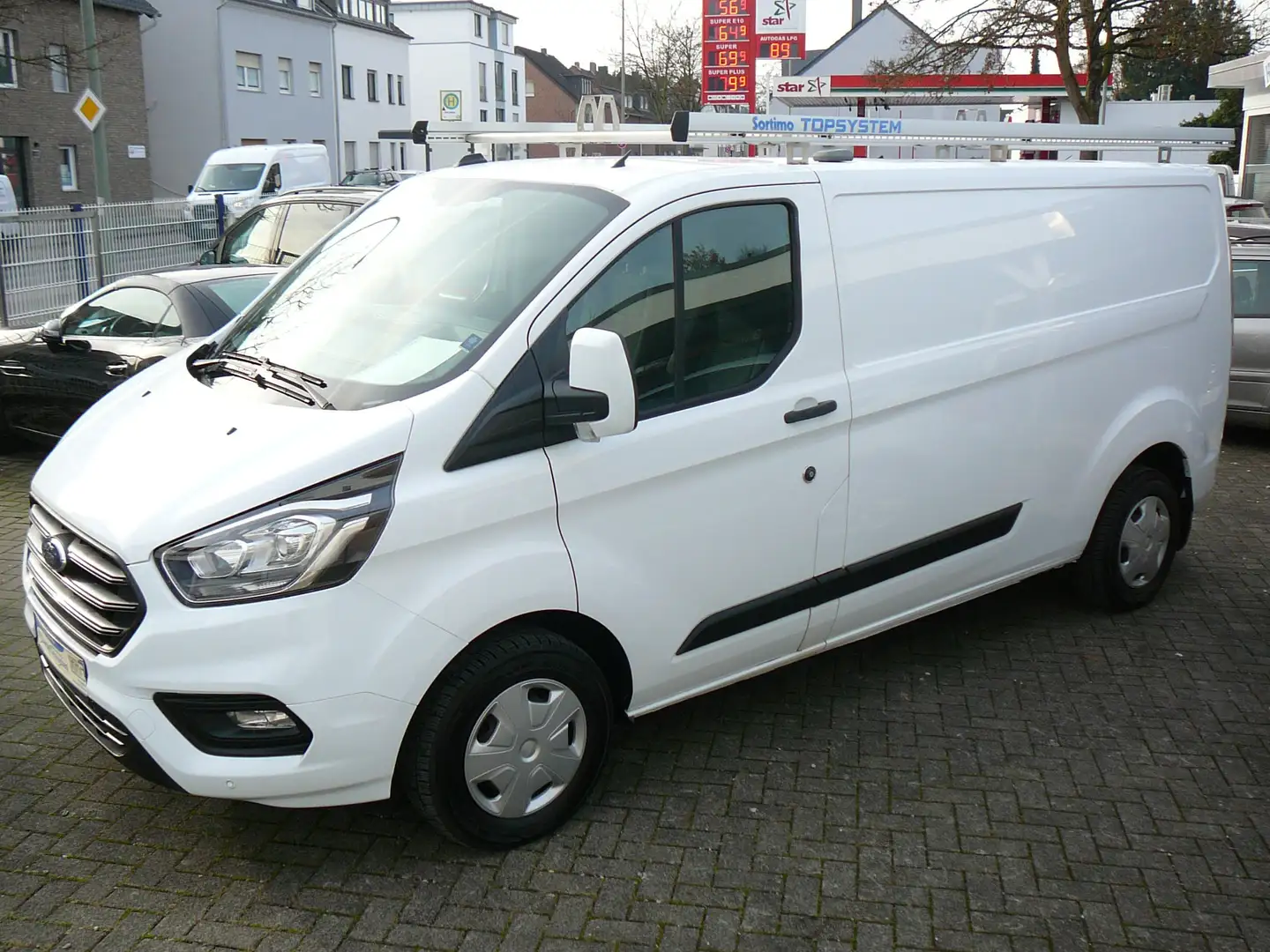 Ford Transit Custom 300 L2 Trend,Guter zustand,Navigation,Klima,usw.! Blanc - 1