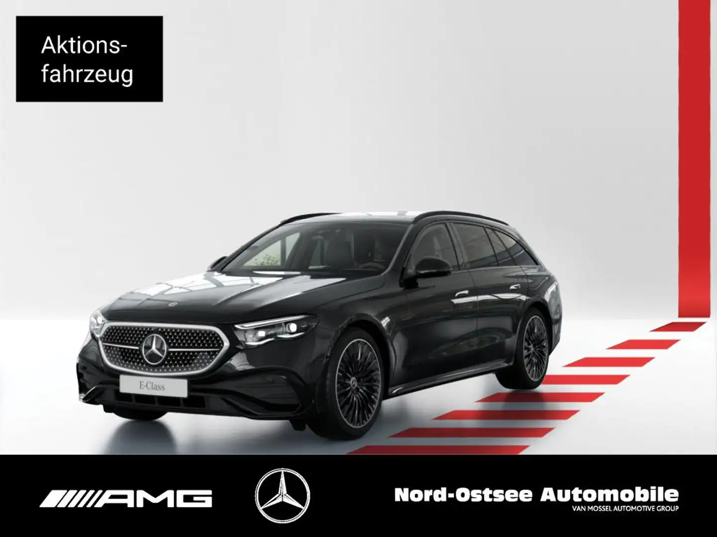 Mercedes-Benz E 450 d 4m T  AMG NIGHT PANO AHK HUD SUPERSCREEN Noir - 1