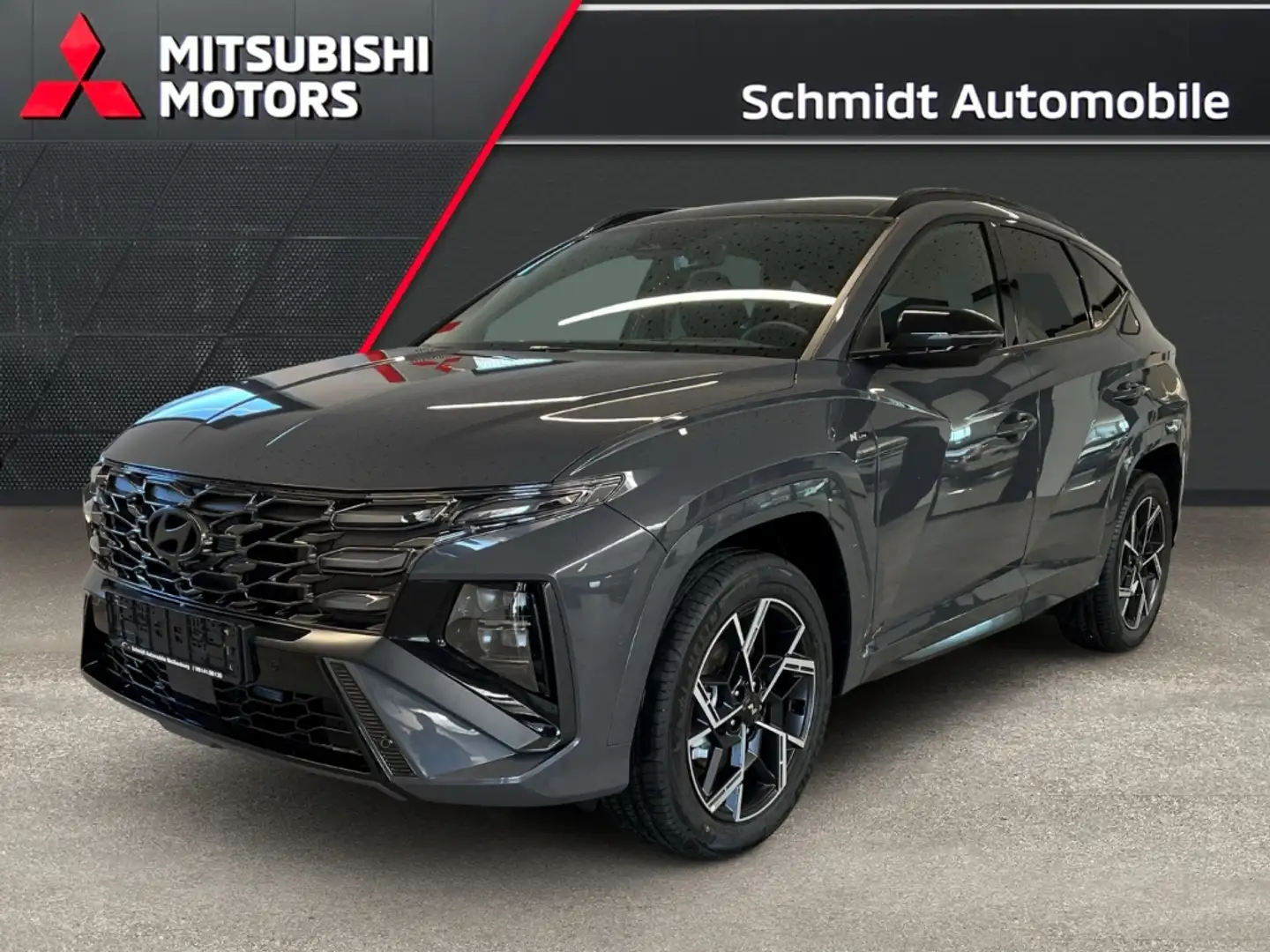 Hyundai TUCSON 1.6 T-GDI MH N-Line 4WD Krell eHeckkl Pano Grau - 1