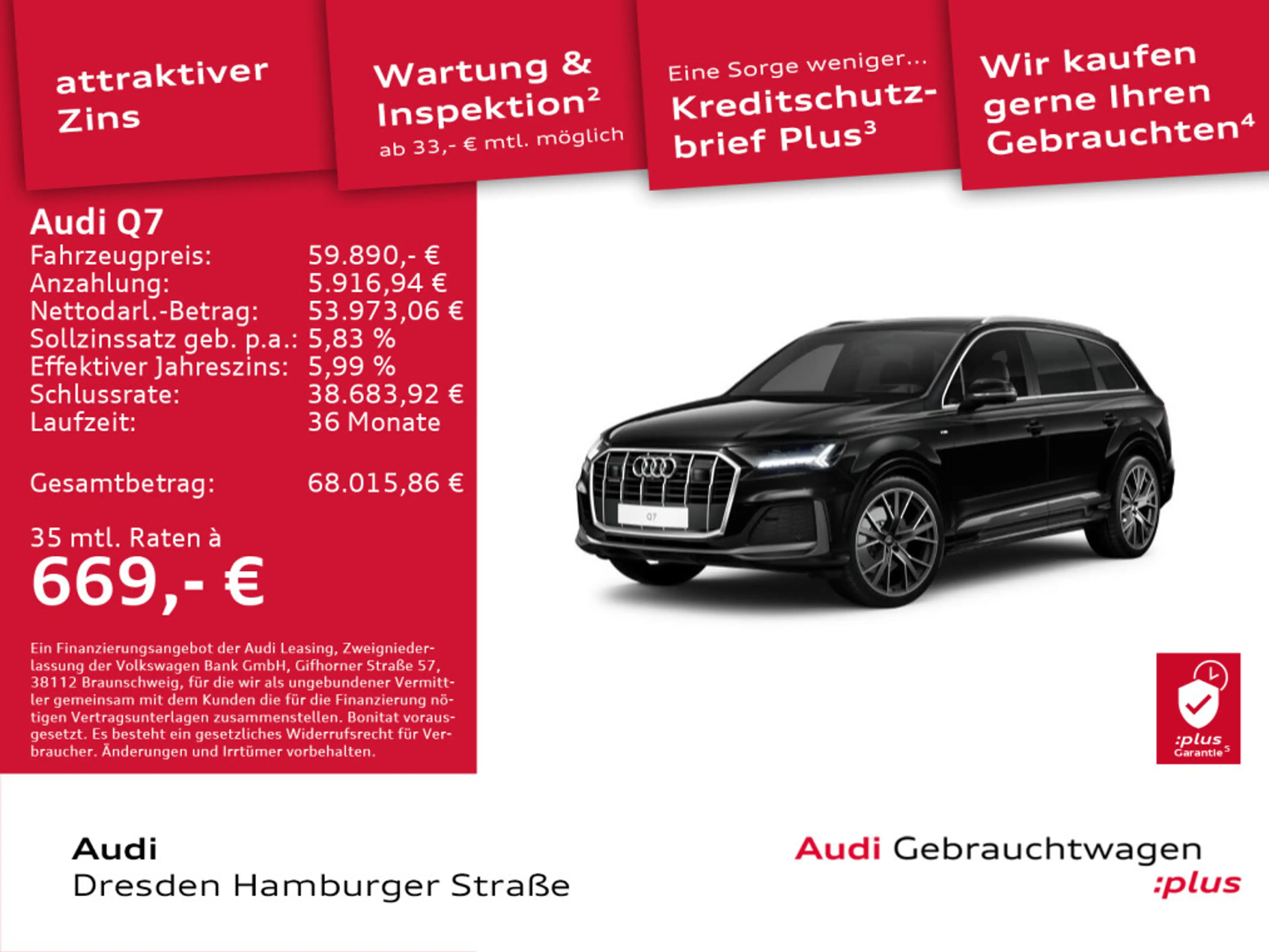 Audi Q7 S line 50TDI quattro tiptronic B&O Pano 3Sit. — photo 2