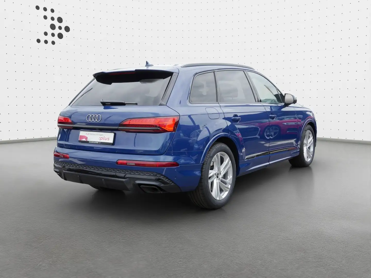 Audi Q7 45 TDI qu. S line AHK*360°*Matrix*Air*Pano Blau - 2