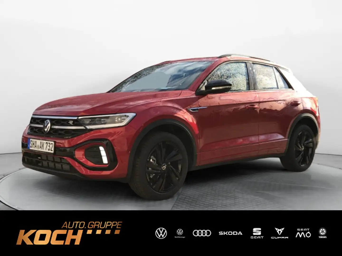 Volkswagen T-Roc 1.5TSI R-Line DSG Navi LED ACC Pano Kamera Rot - 1