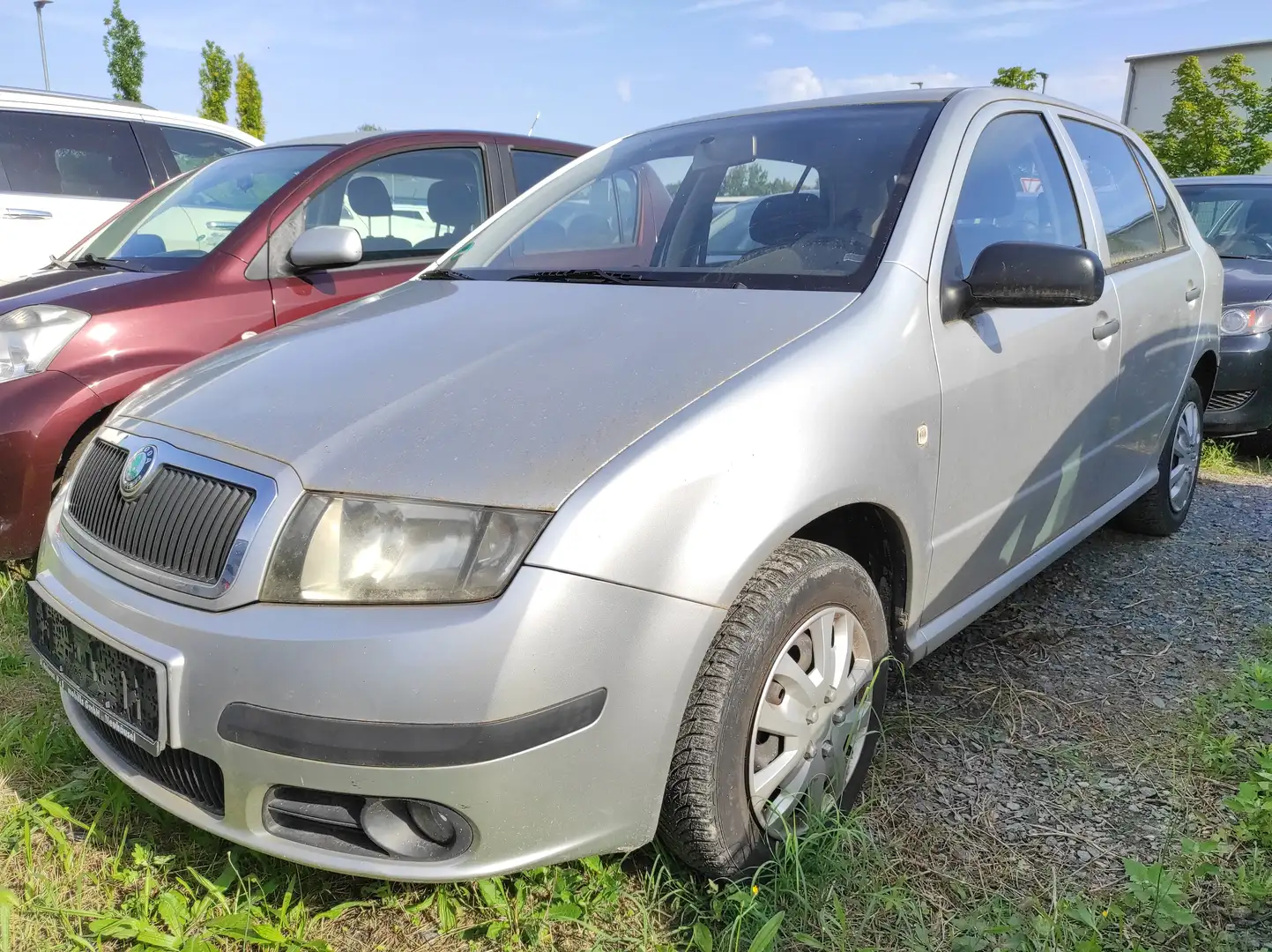 Skoda Fabia 1.2 HTP KLIMAANLAGE ALLWETTER SERVO ABS EURO4 FUNK Silber - 2