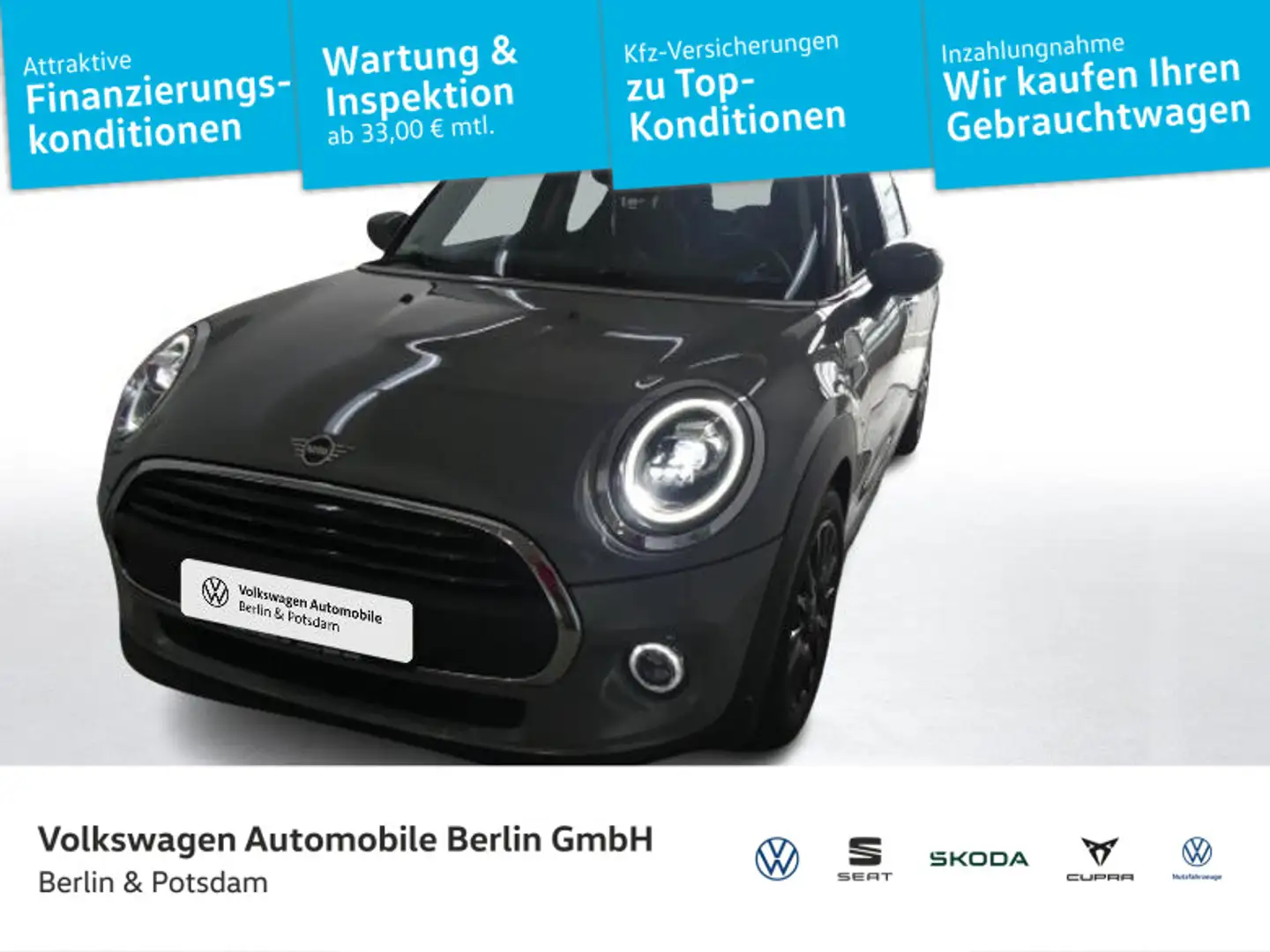 MINI One One 1.5 Klima 5 Türen PDC SHZ Telefon Grau - 1