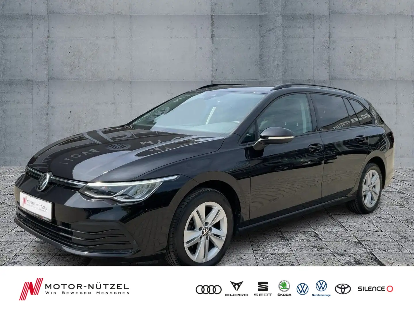 Volkswagen Golf Variant Golf VIII Variant 2.0 TDI DSG LIFE LED+NAVI+AHK Schwarz - 1