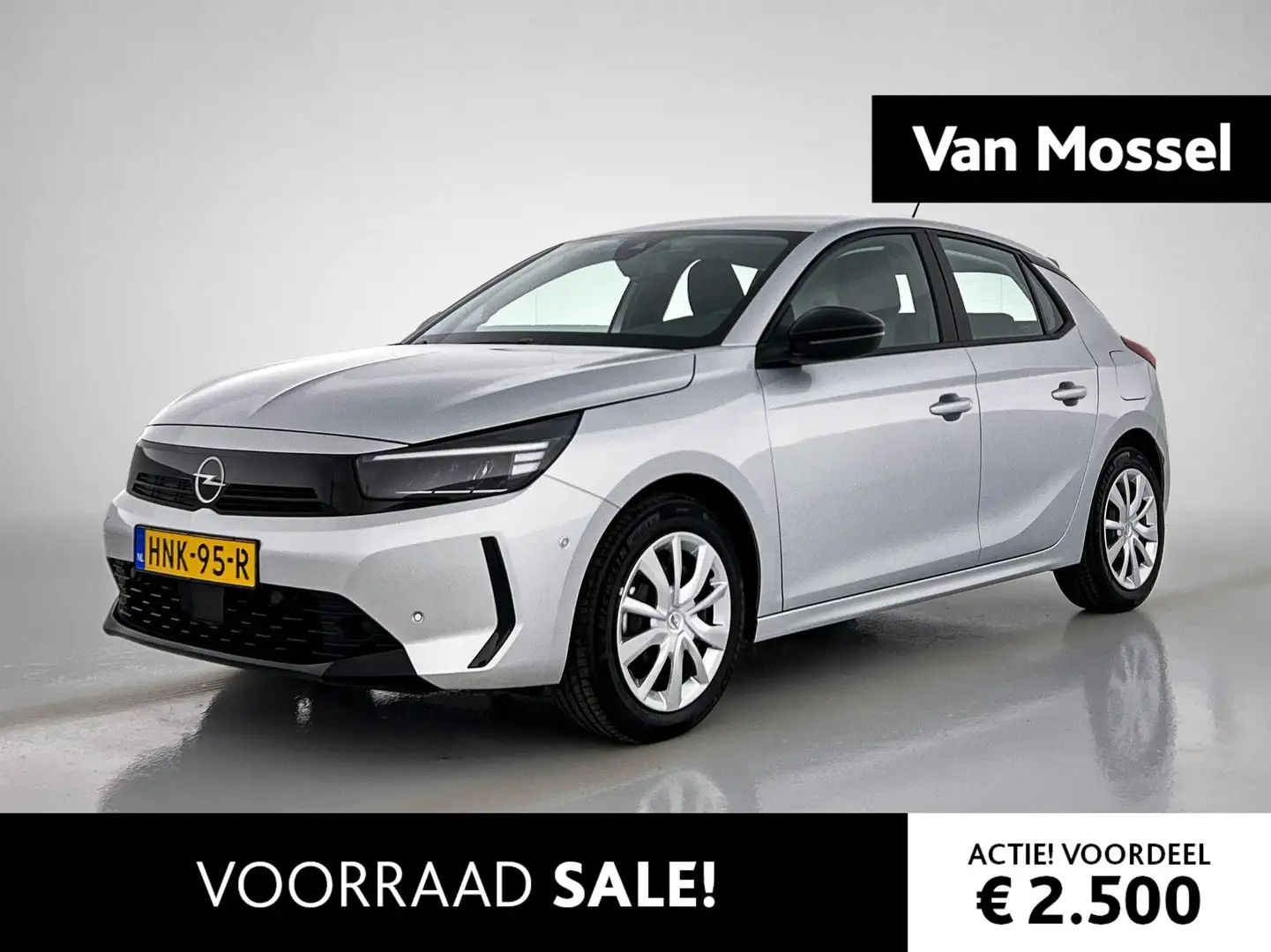 Opel Corsa 1.2 Edition 75pk | | € 3.500 VAN MOSSEL VOORRAADVO Grijs - 1