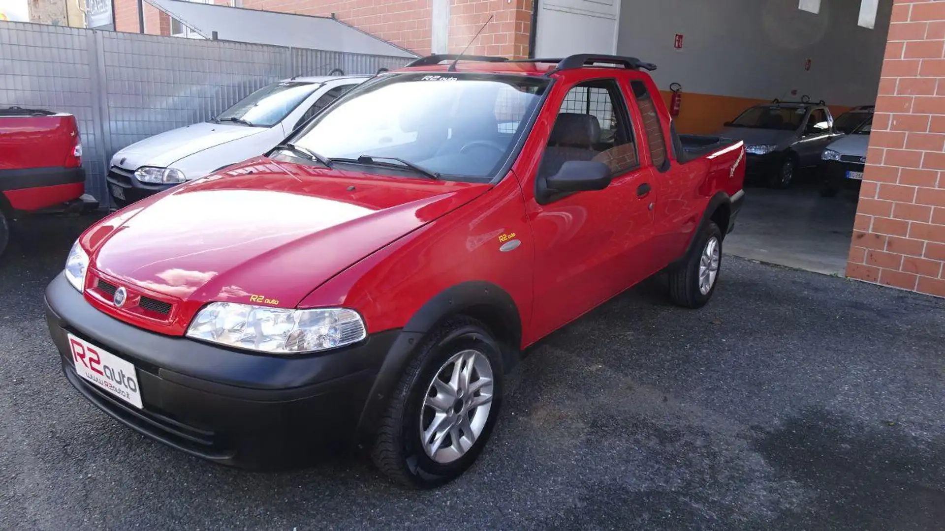Fiat Strada 1900 jtd FIORINO  !!!  PICK-UP  ADVENTURE Rojo - 1