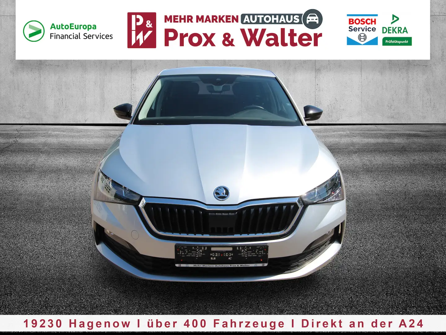 Skoda Scala 1.0 TSI Ambition Plus LED+KAMERA+TEMPOMAT Stříbrná - 1