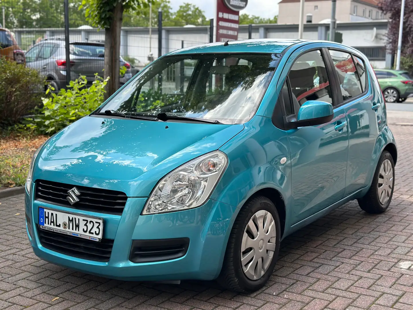 Suzuki Splash Basic/Klima/Isofix/Tüv-Neu/ELFH/ABS/Servo Синій - 2