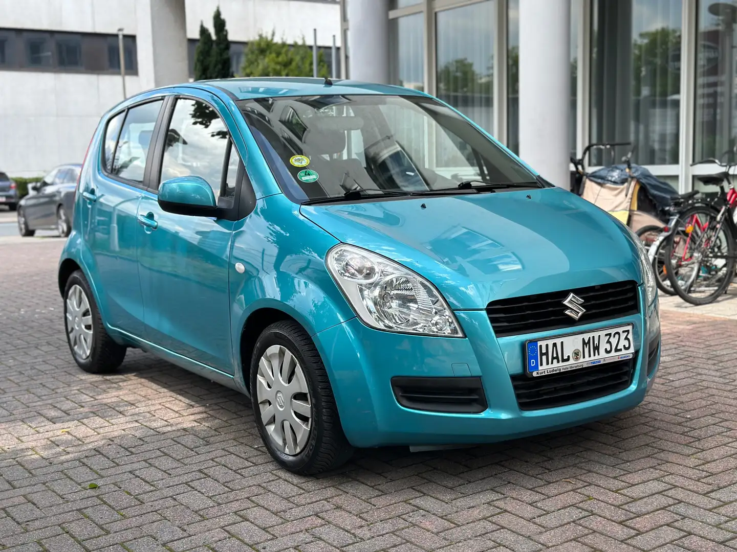 Suzuki Splash Basic/Klima/Isofix/Tüv-Neu/ELFH/ABS/Servo Синій - 1