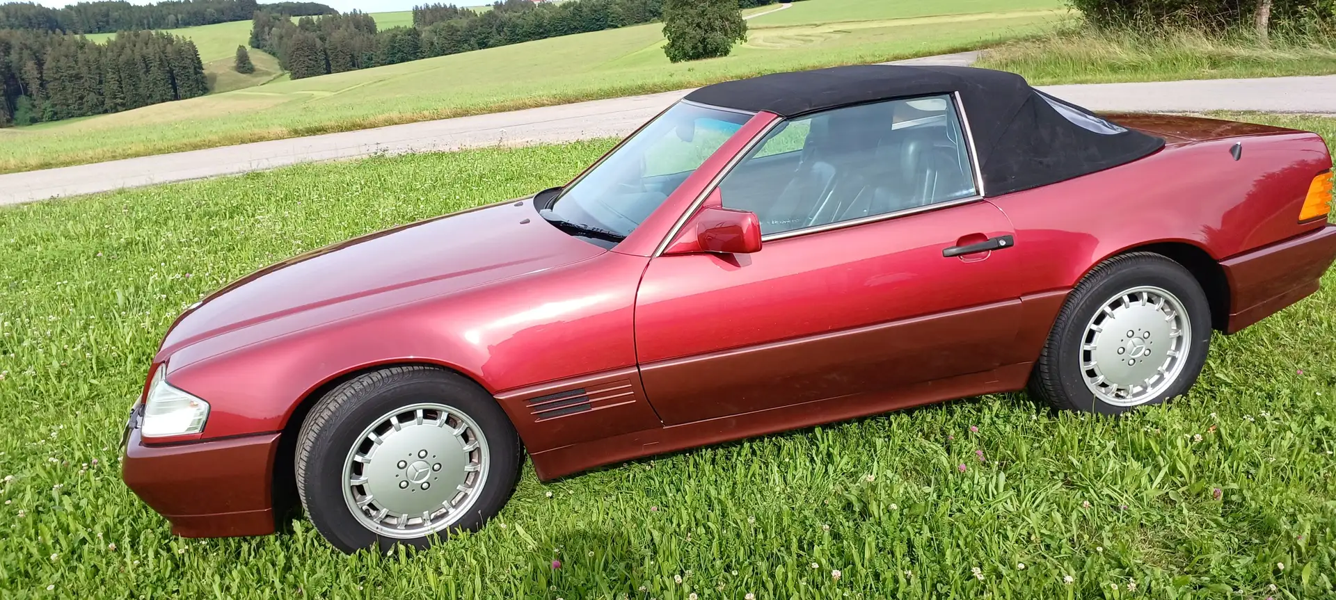 Mercedes-Benz SL 500 SL-Klasse Rood - 1