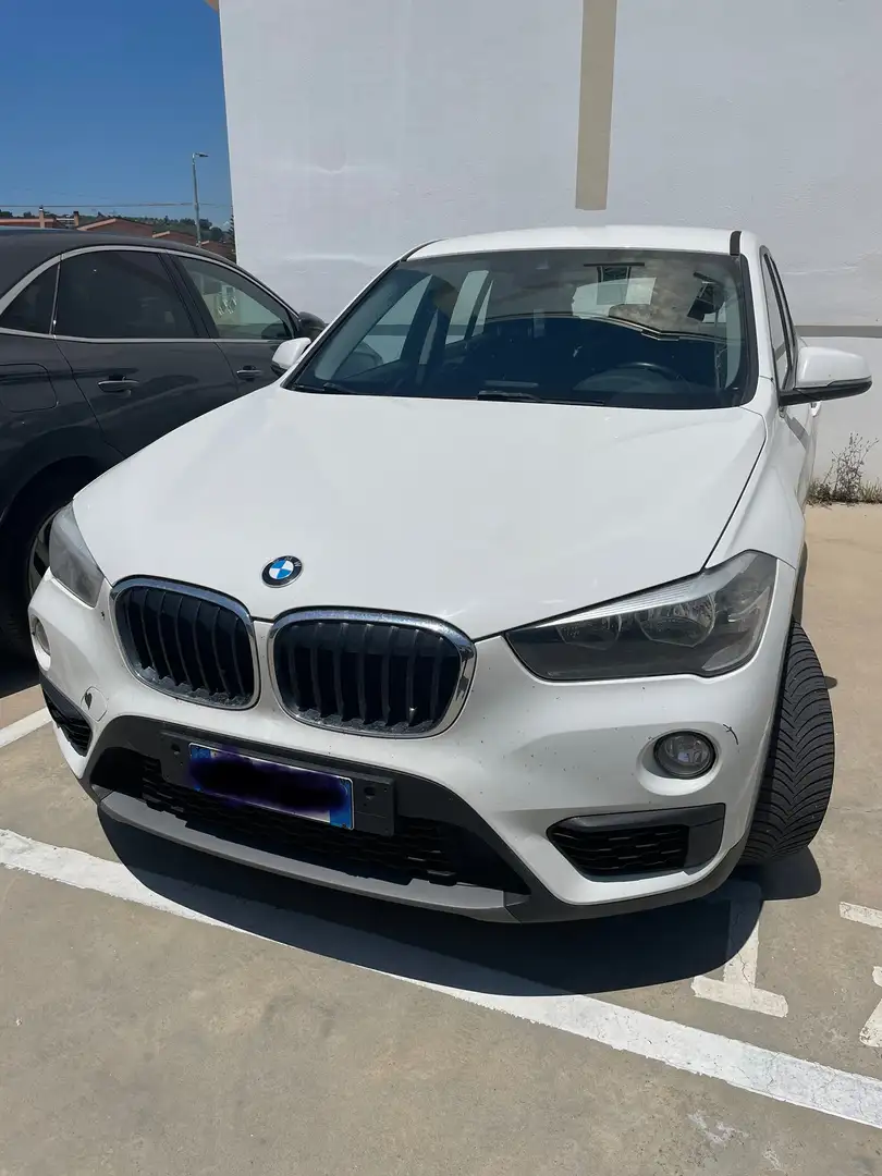 BMW X1 X1 F48 sdrive16d Bianco - 1