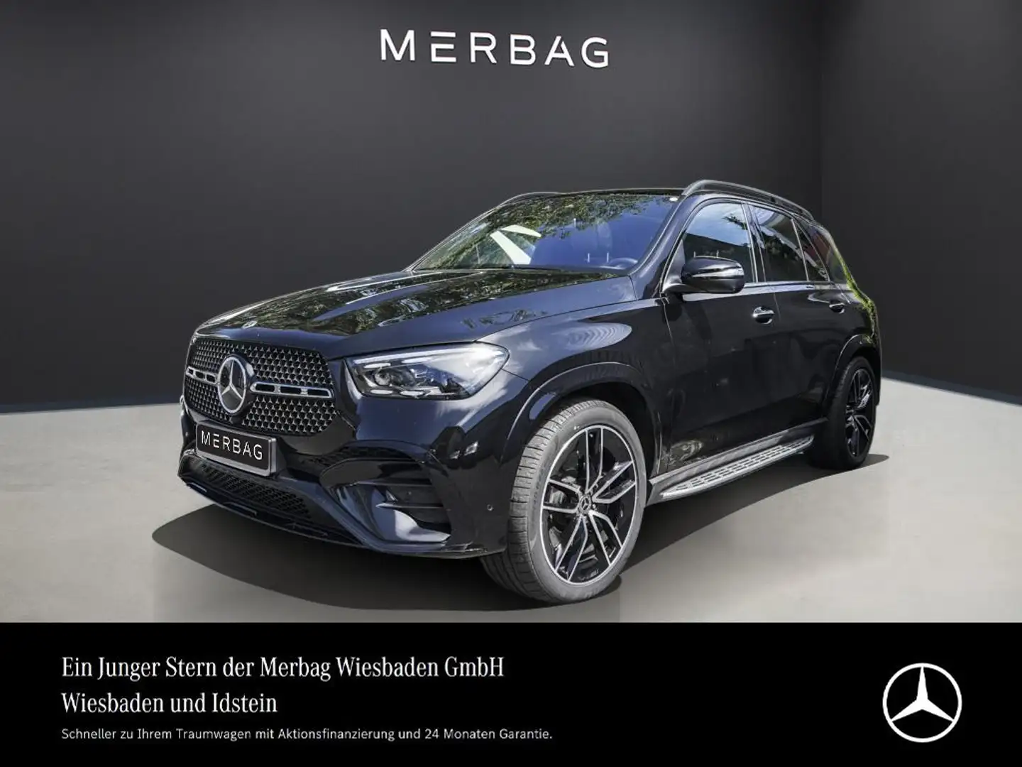 Mercedes-Benz GLE 580 4M AMG-LINE PREMIUM PANO 22" NIGHT HUD Černá - 1