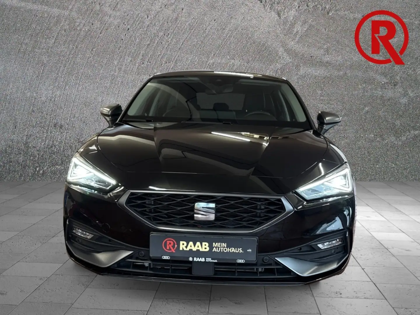 SEAT Leon FR 1.5 eTSI Keyless PDCv+h Rückfahrkam. Navi Sport Schwarz - 2