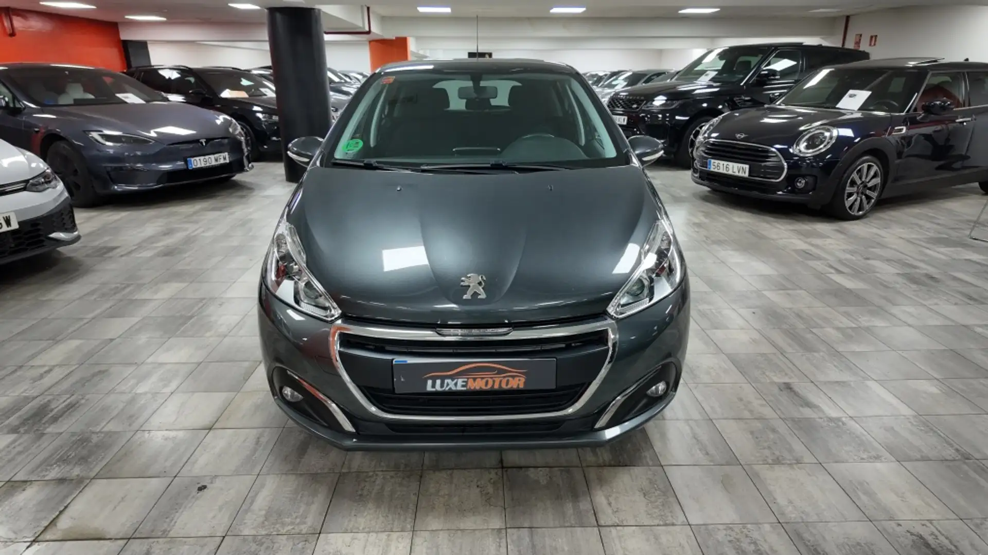 Peugeot 208 1.6 BlueHDi S&S Active 75 Gris - 2