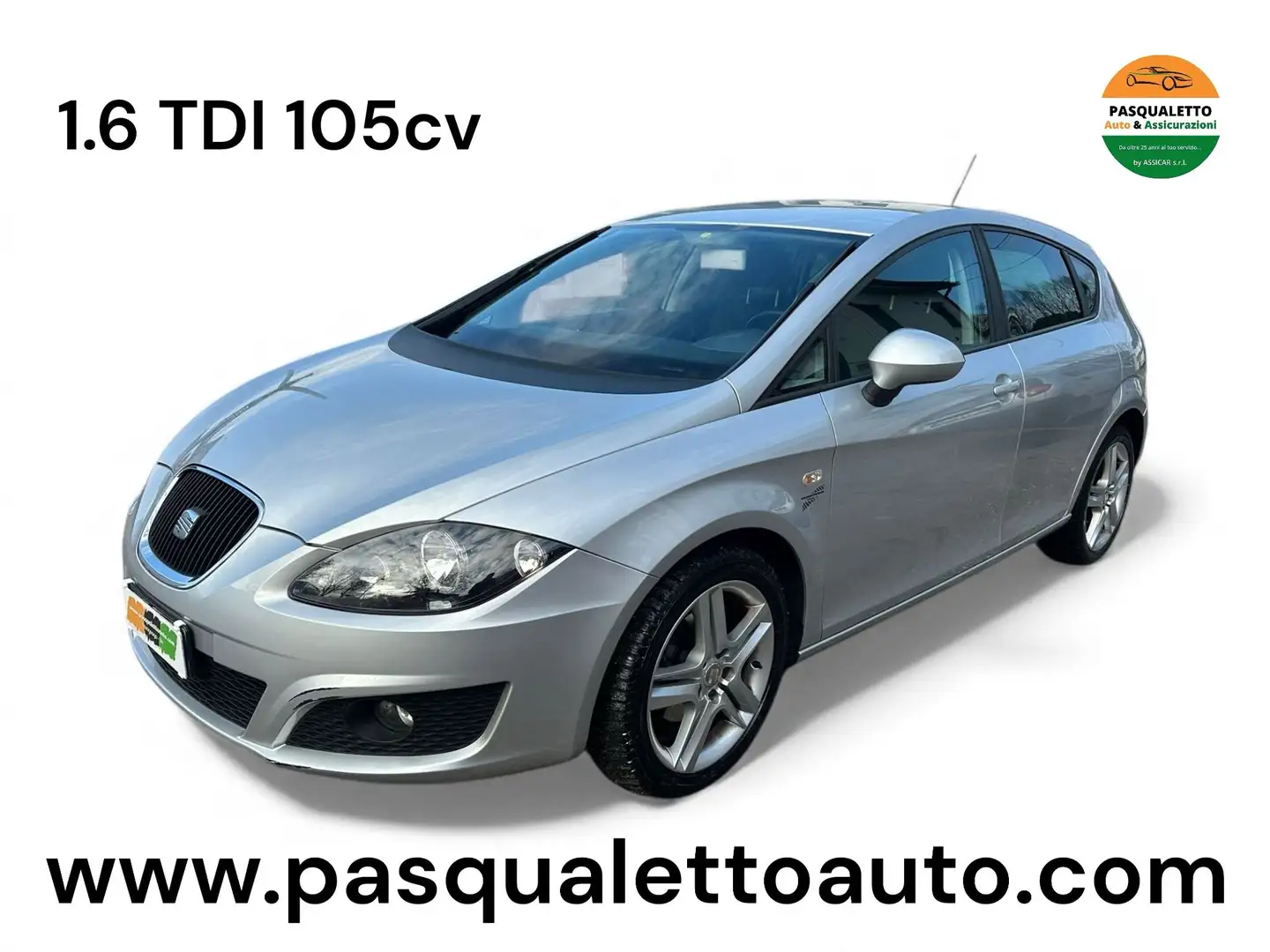 SEAT Leon Leon 1.6 tdi cr Copa Ezüst - 1