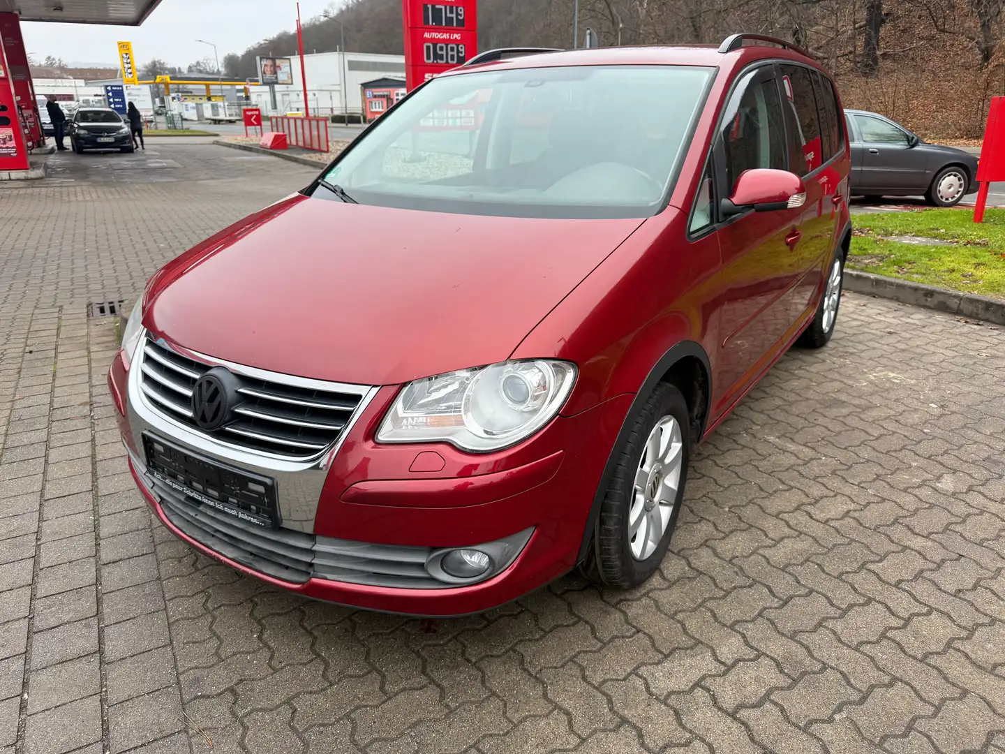 Volkswagen Touran Touran 1.4 TSI TÜV/ BIS / 07/2027 Rot - 1