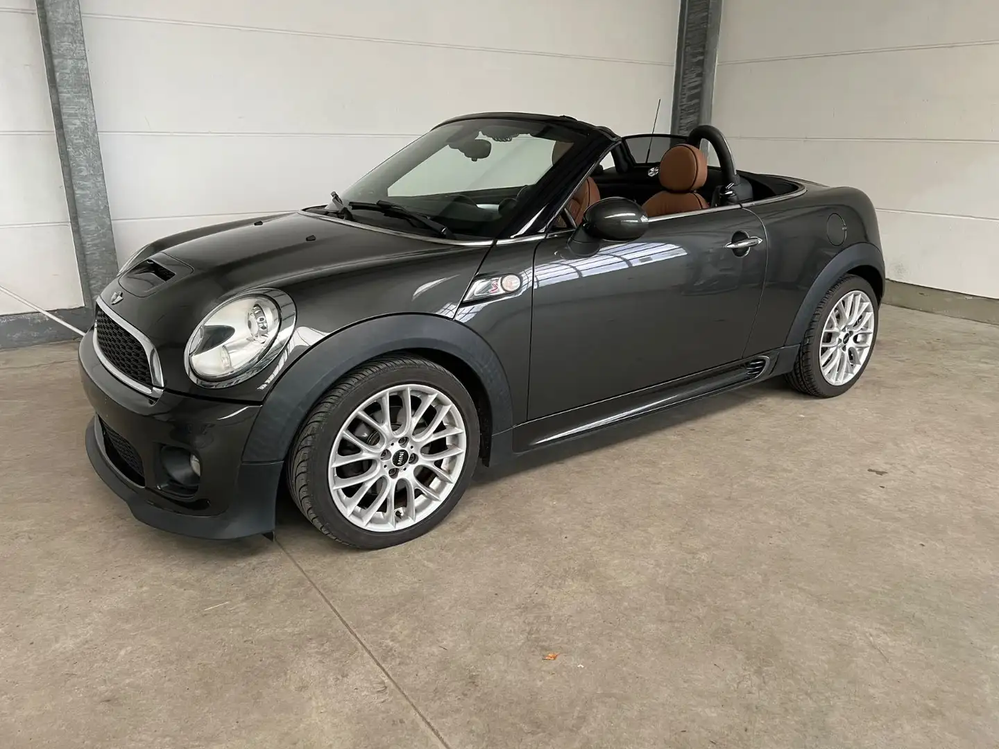 MINI Cooper S Roadster JCW-Paket +Chilli+Leder+Navi Grau - 1
