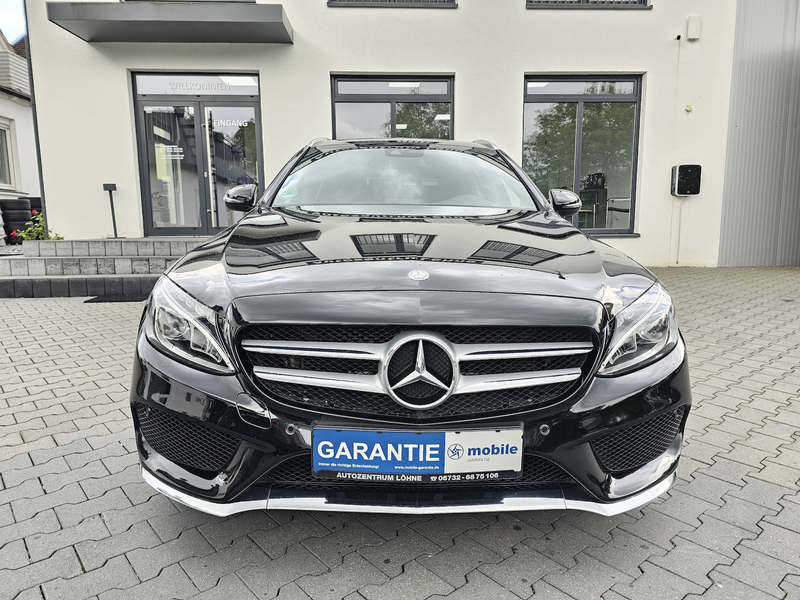 Mercedes-Benz C 250 d T AMG Line LEDER NAVI LED AUS 2.HAND — photo 2