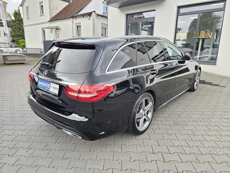 Mercedes-Benz C 250 d T AMG Line LEDER NAVI LED AUS 2.HAND — photo 4