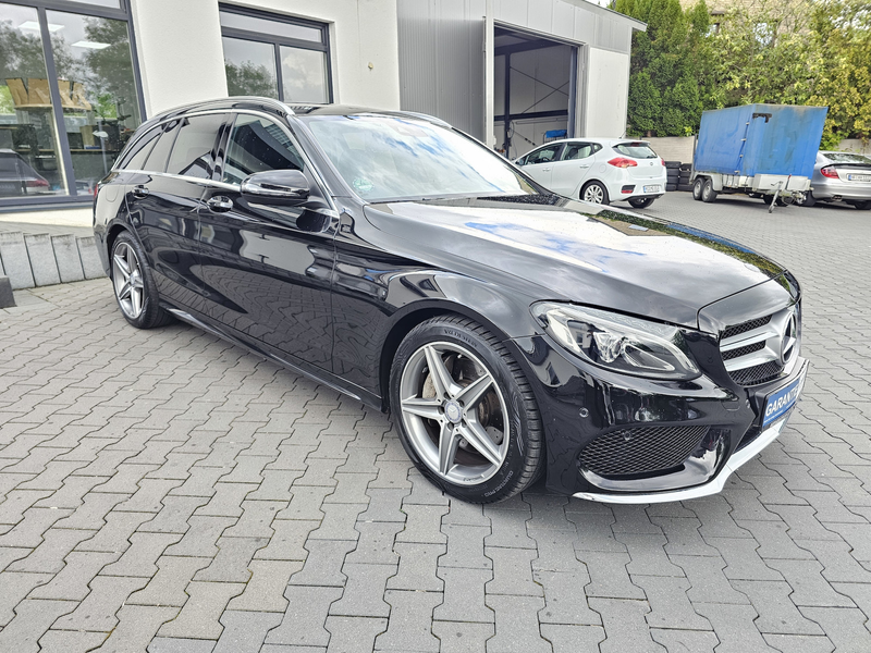 Mercedes-Benz C 250 d T AMG Line LEDER NAVI LED AUS 2.HAND — photo 3