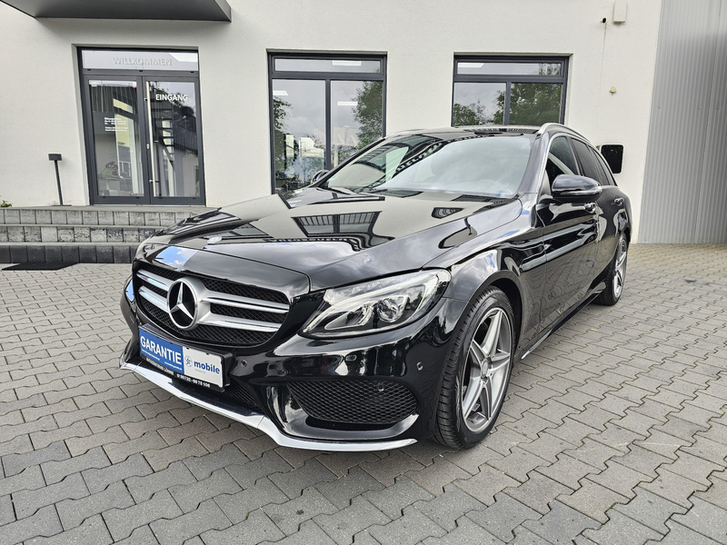 Mercedes-Benz C 250 d T AMG Line LEDER NAVI LED AUS 2.HAND