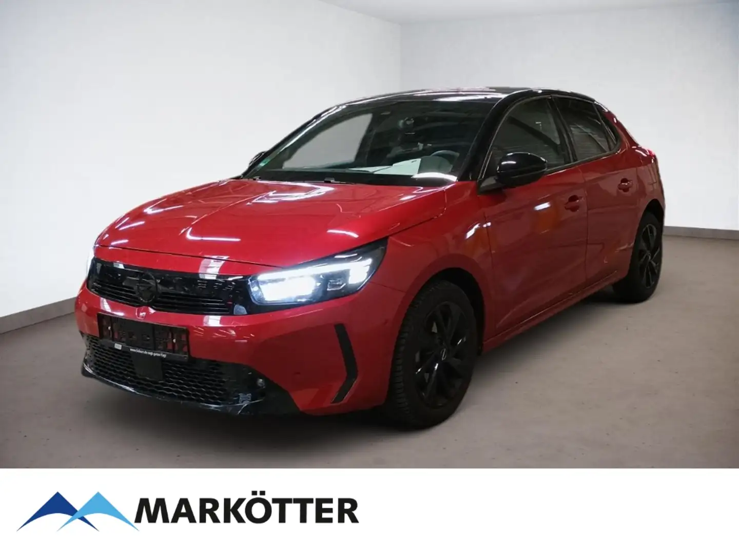 Opel Corsa F Basis1.2 Turbo Navi/360°CAM/SH/MatrixLED Rojo - 2