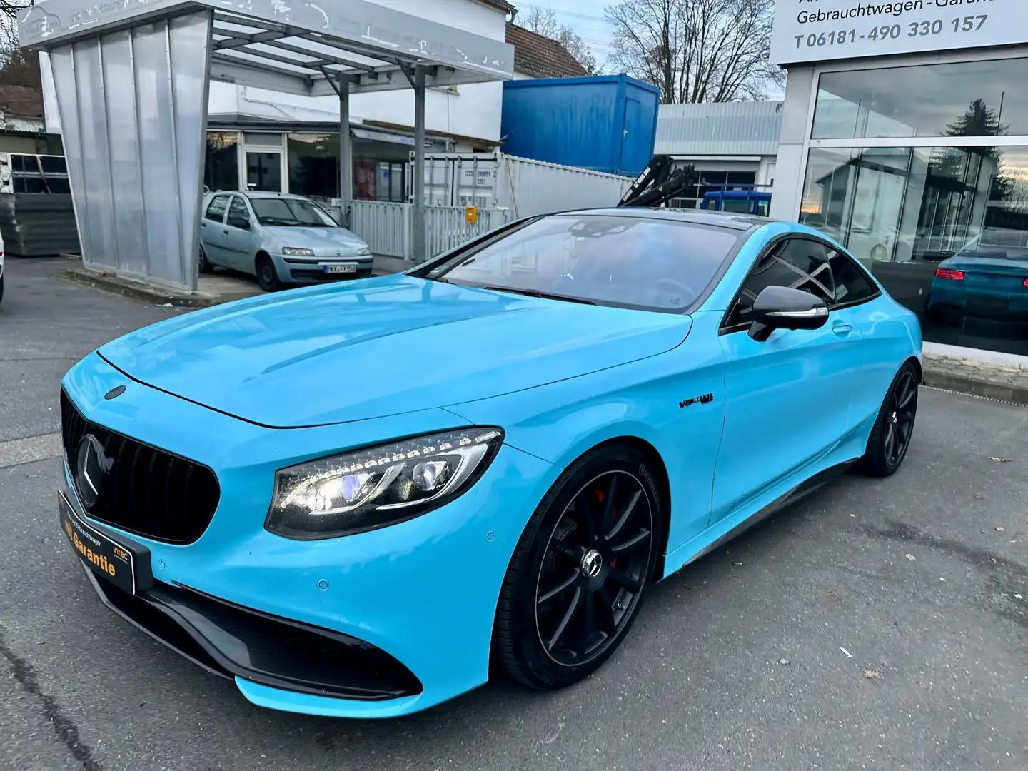 Mercedes-Benz S 63 AMG Coupe 4Matic Edition 1 MB-100 Garantie Siyah - 1