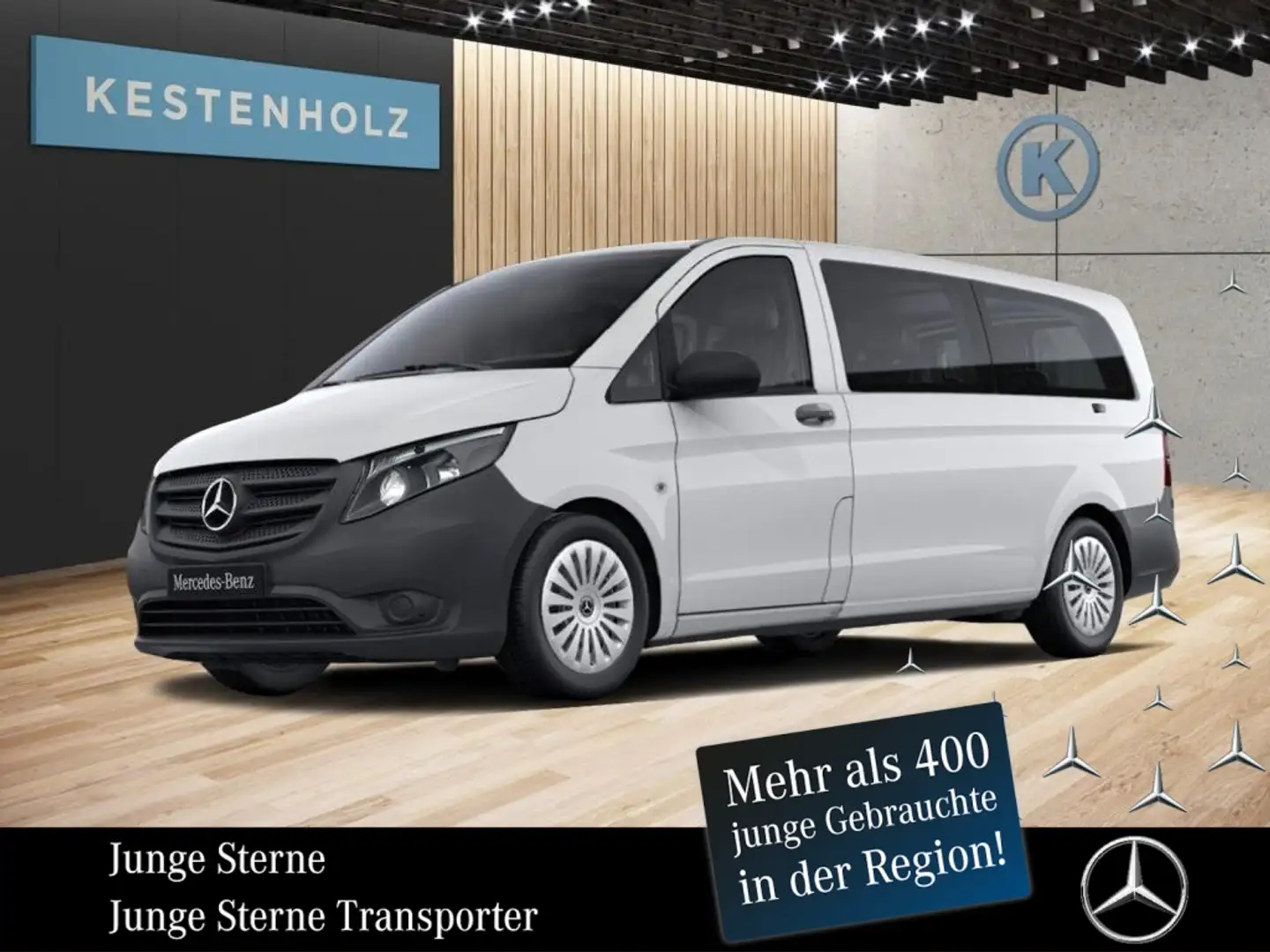 Mercedes-Benz Vito 114 CDI Tourer PRO Extralang *KAM*NAVI*SHZ* Blanc - 1