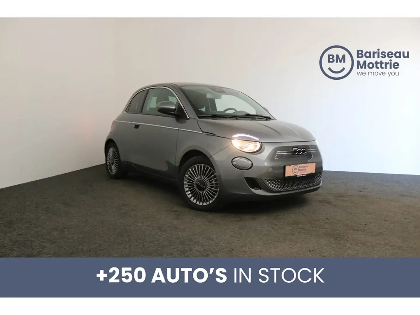 Fiat 500e ICON 3+1 42KWH *DAB*CARPLAY*KLIMAATREGELING*CRUISE Šedá - 1