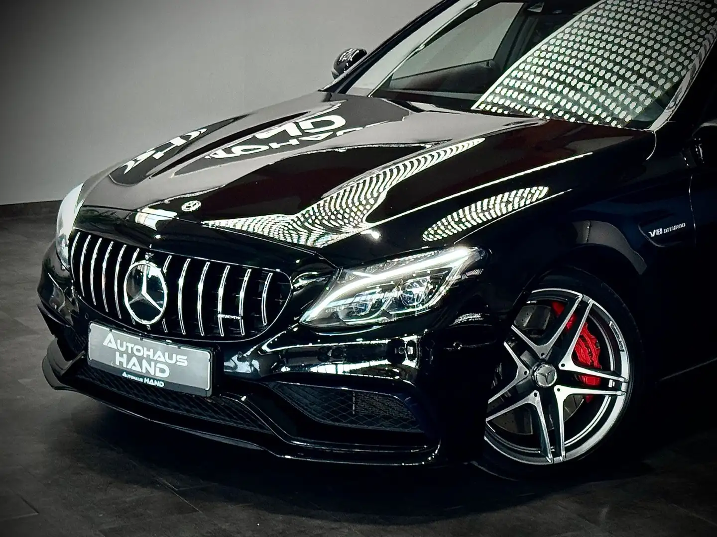 Mercedes-Benz C 63 AMG C63s AMG*PANO*BURMESTER*PANAMERICANA*360*2.Hand Noir - 2