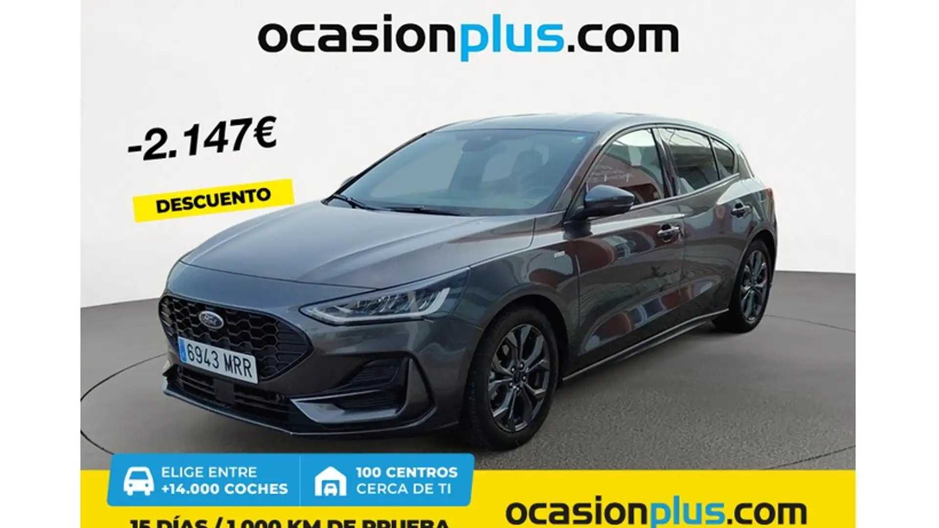Ford Focus 1.0 Ecoboost MHEV ST-Line 155 Aut. Grigio - 1