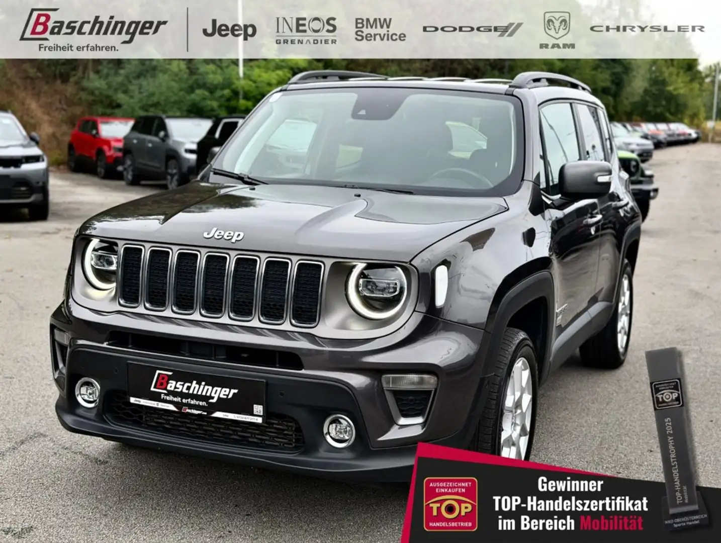 Jeep Renegade 2.0 Multijet 4x4 Limited Automatik Grau - 1