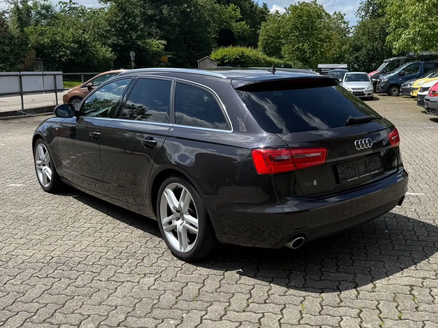 Audi A6 S Line Sportpaket quattro 3.0 TDI S tronic DPF Gris - 2
