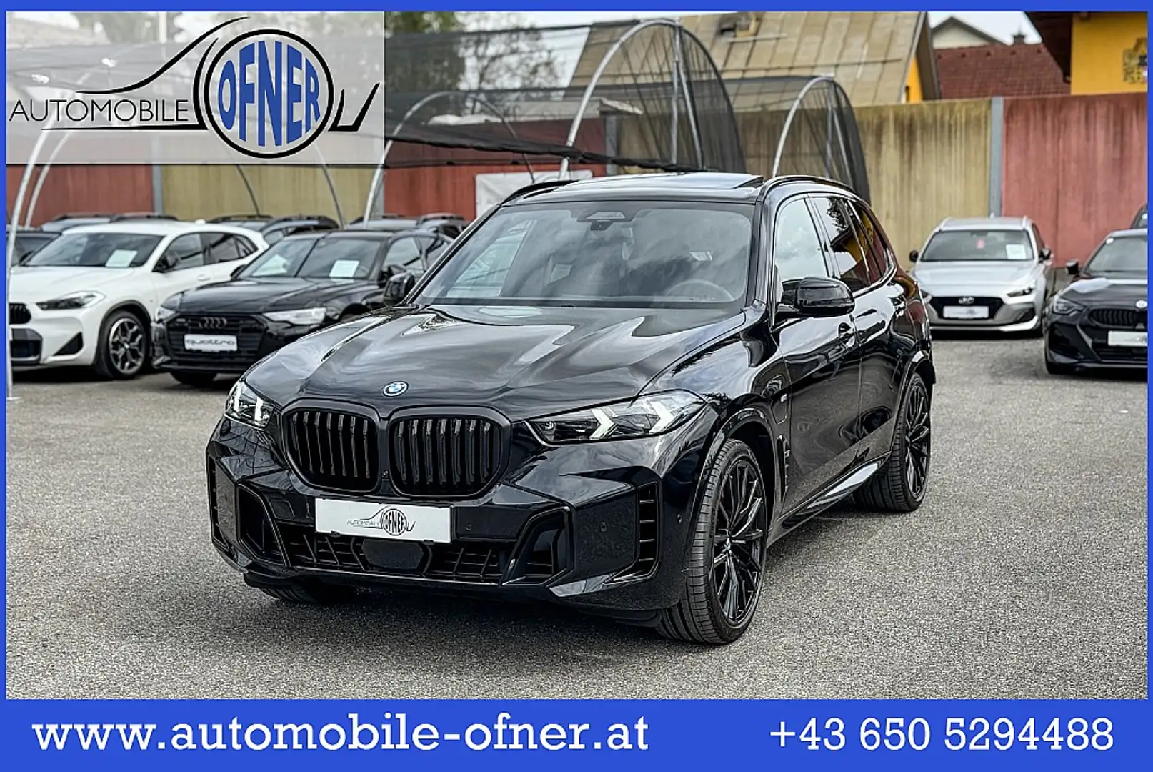 BMW X5 X5 xDrive50e PHEV M-Sport 22'' LCI AHK Panorama... Black - 1